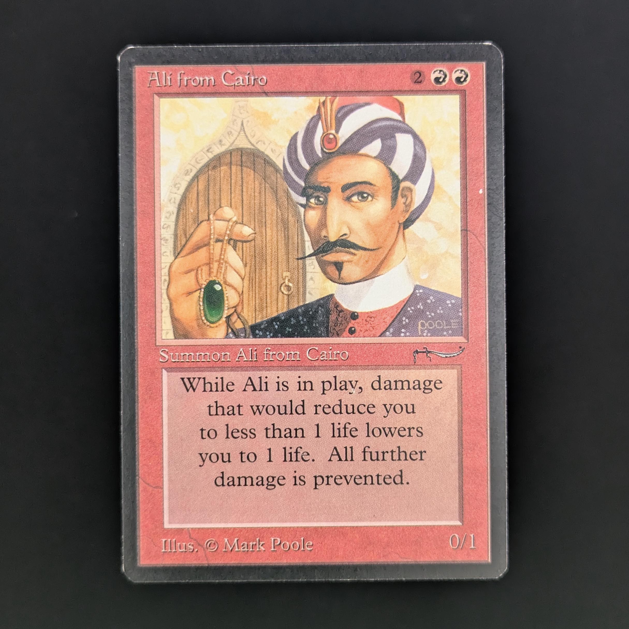 MTG Singles - Ali from Cairo - Arabian Nights - EX - 33999