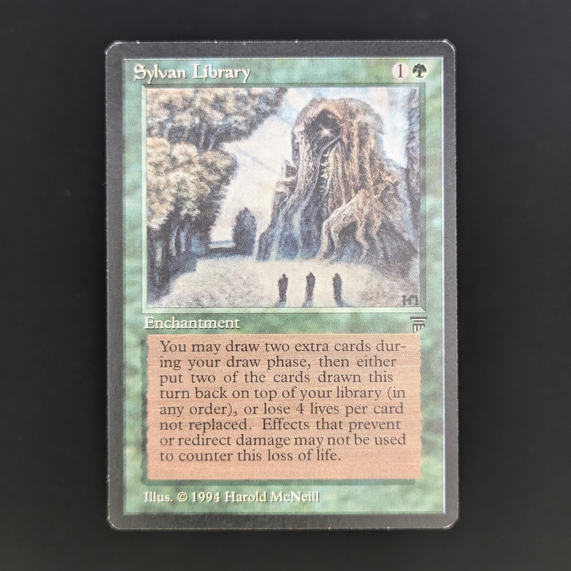 MTG Singles - Sylvan Library - Legends - EX - 34011