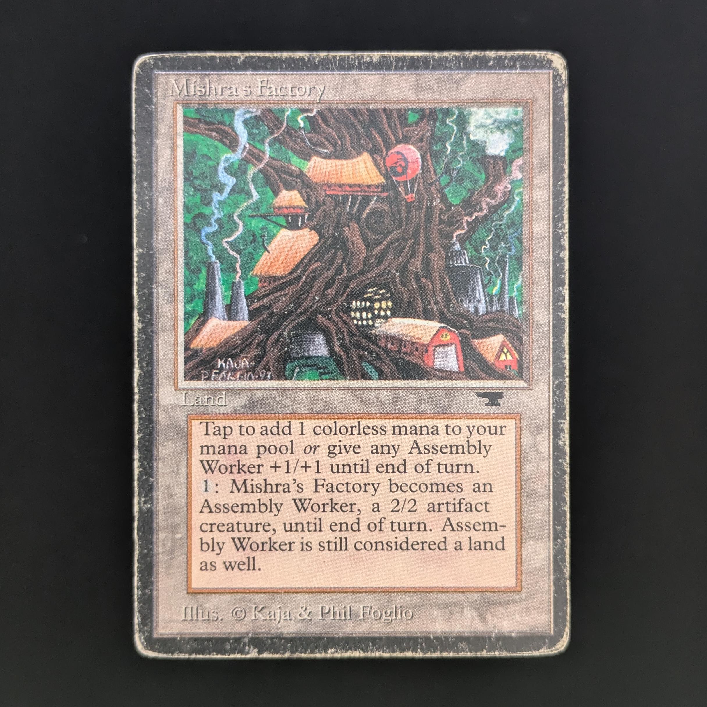 MTG Singles - Mishra's Factory (V.3) - Antiquities - PO - INKED - 34025