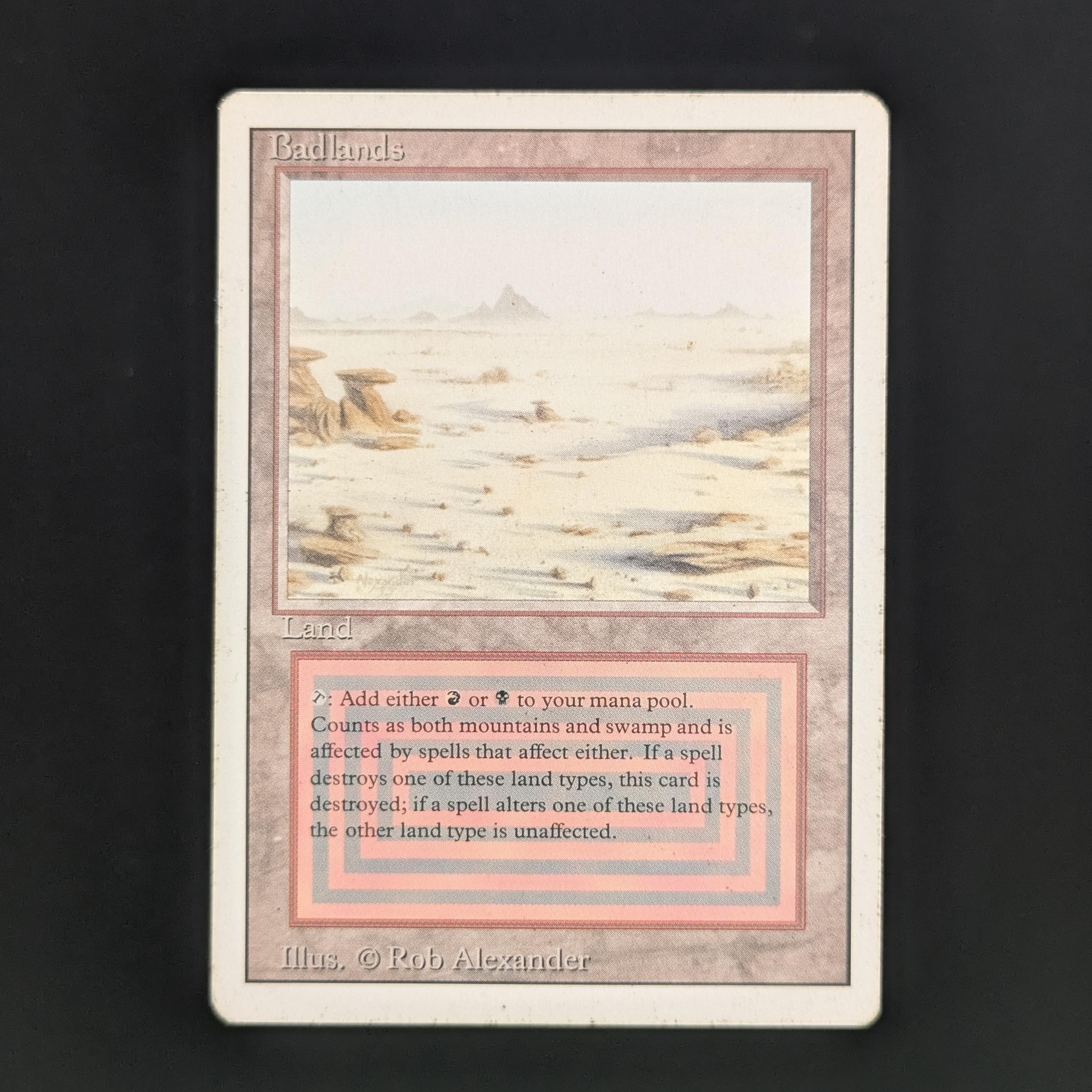 MTG Singles - Badlands - Revised - LP - 34055