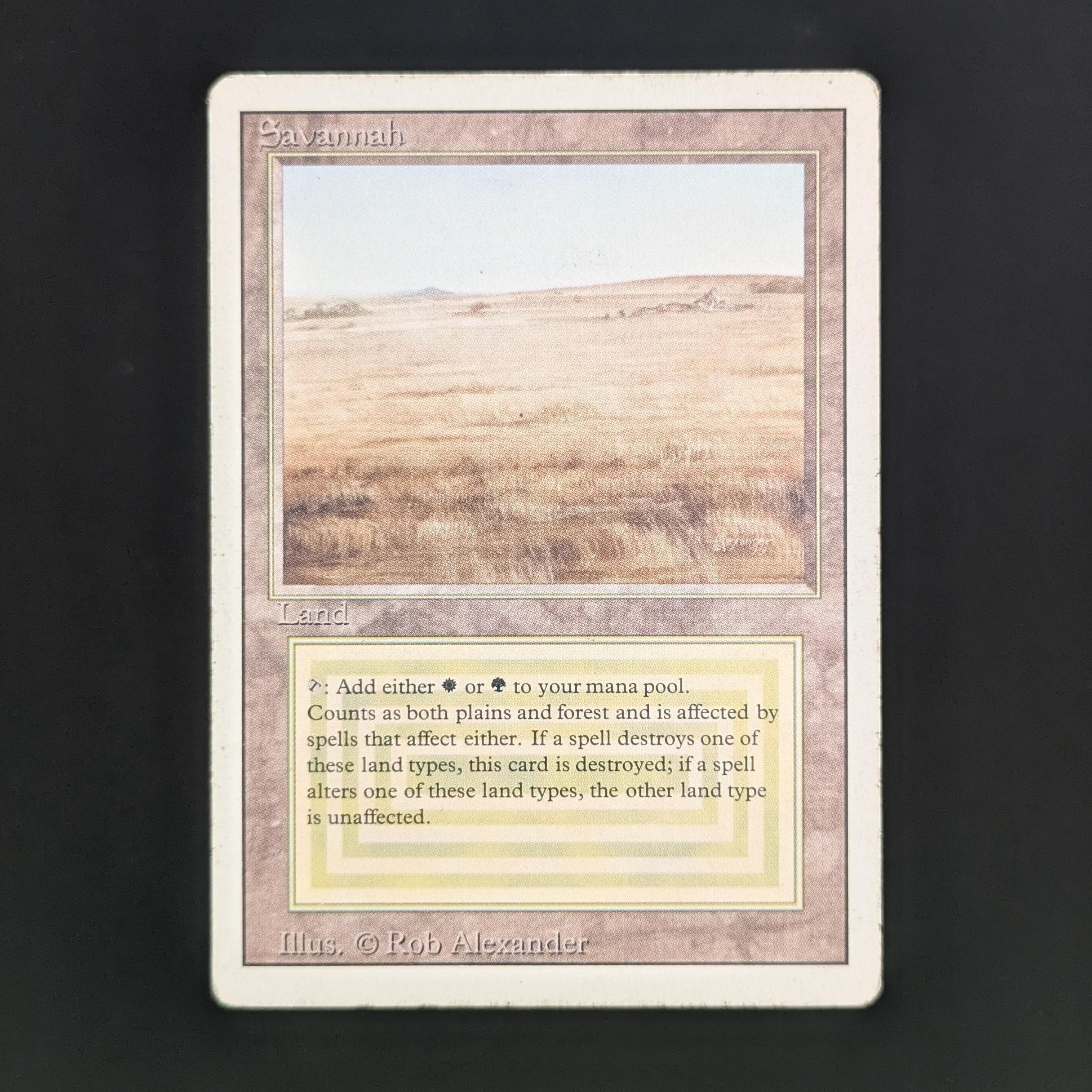 MTG Singles - Savannah - Revised - PL - 34083