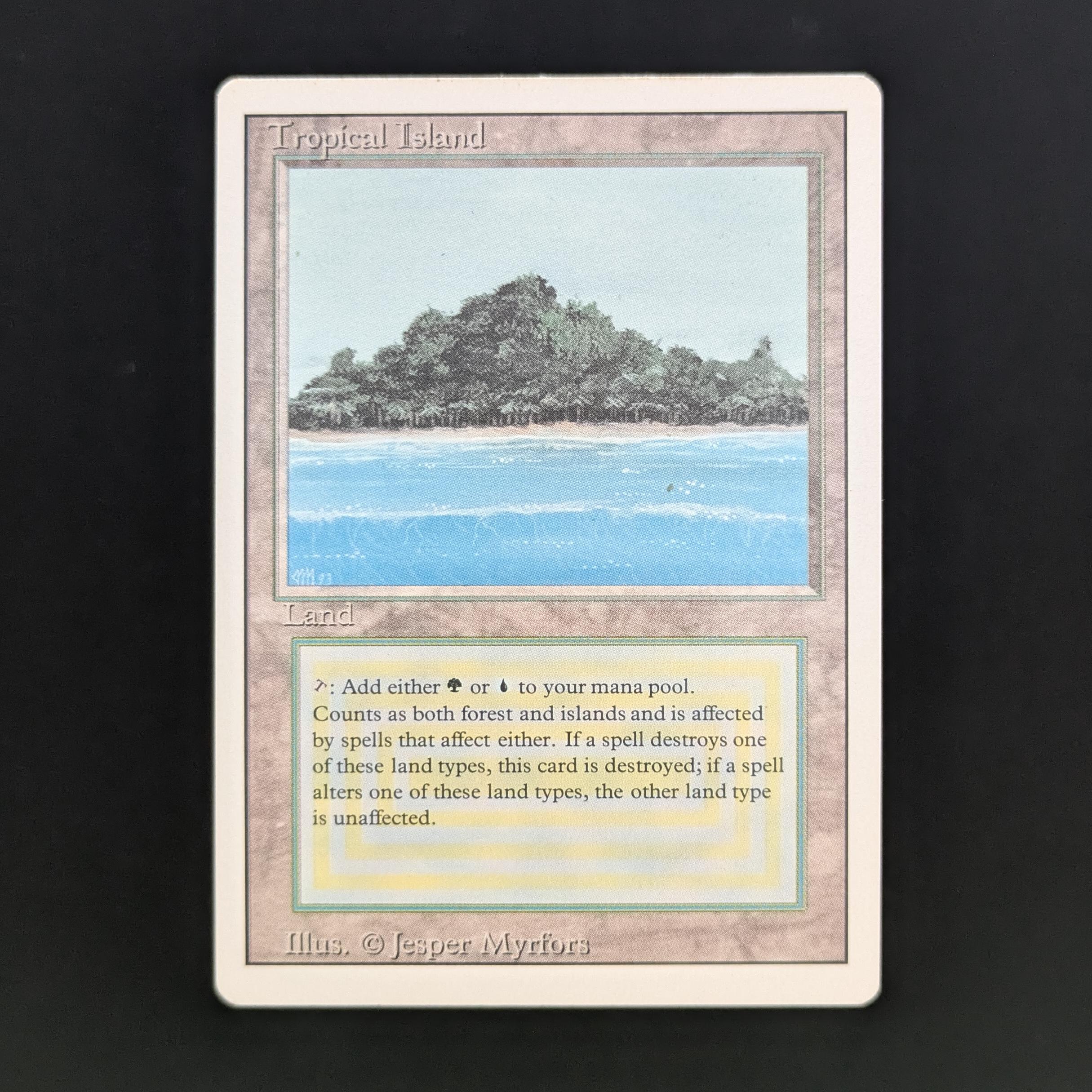 MTG Singles - Tropical Island - Revised - GD - 34098