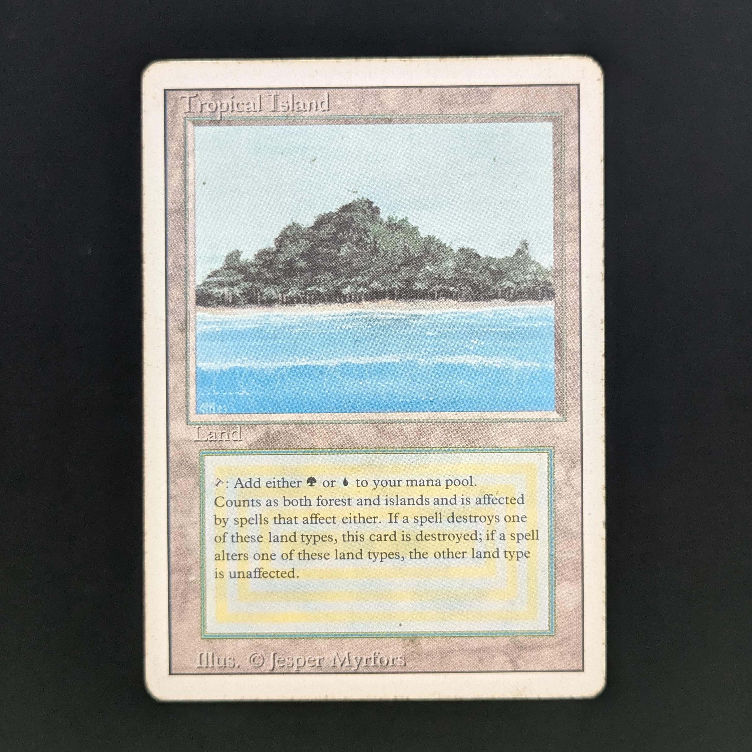 MTG Singles - Tropical Island - Revised - PL - 34102