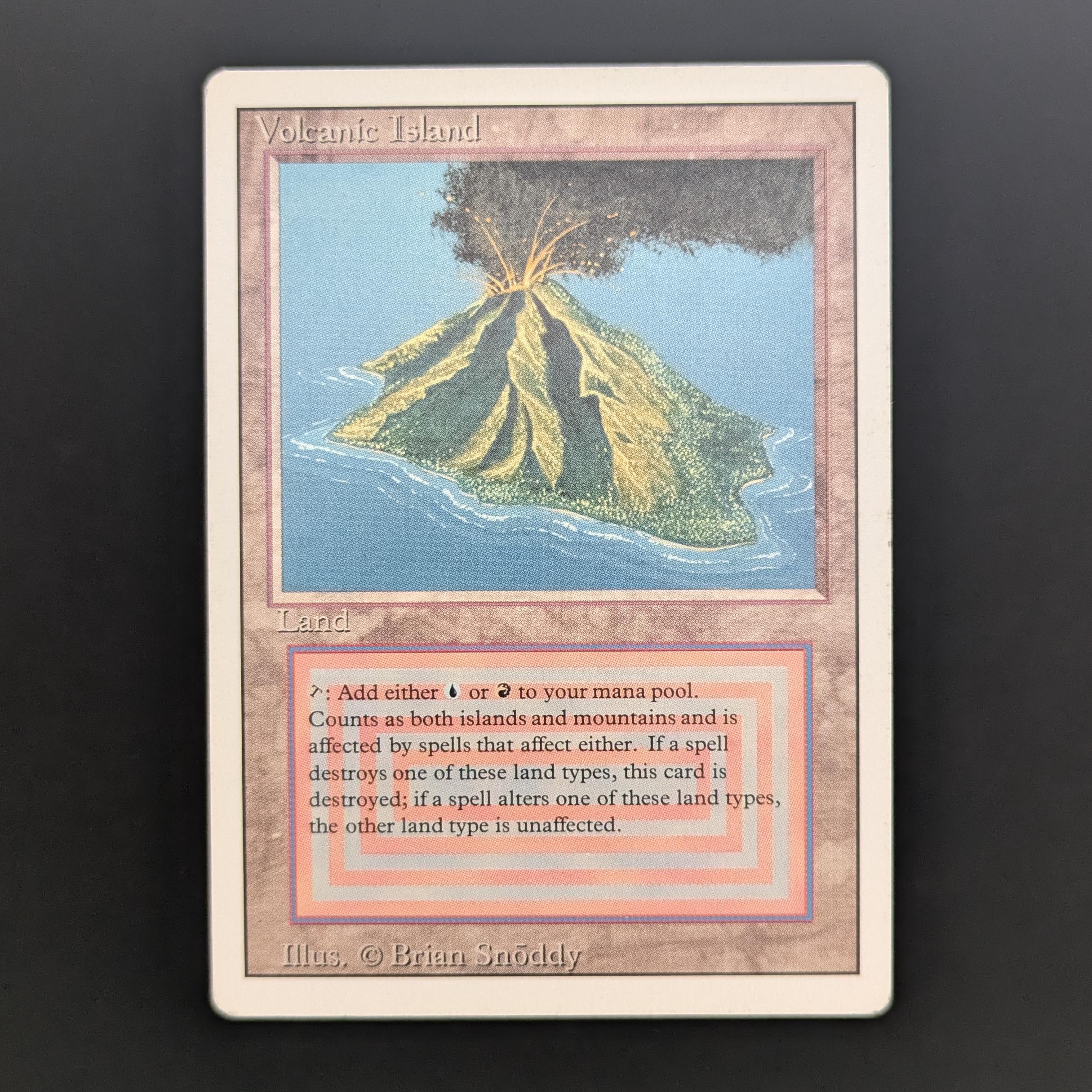 MTG Singles - Volcanic Island - Revised - GD - 34120