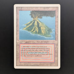 【BGS9】 MTG Volcanic  3ED Revised Volcanic Island - Revised
