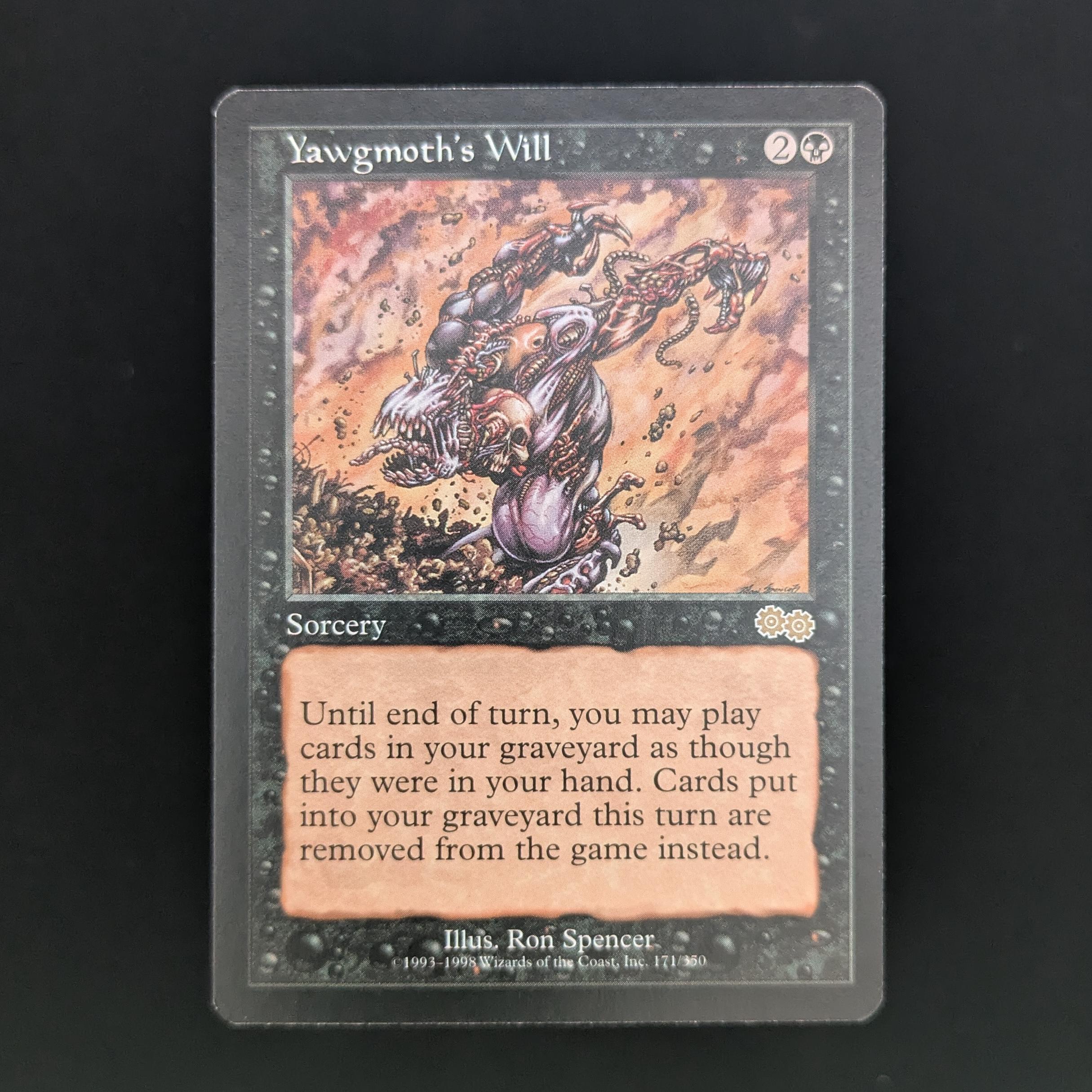 MTG Singles - Yawgmoth's Will - Urza's Saga - English - NM - 34187