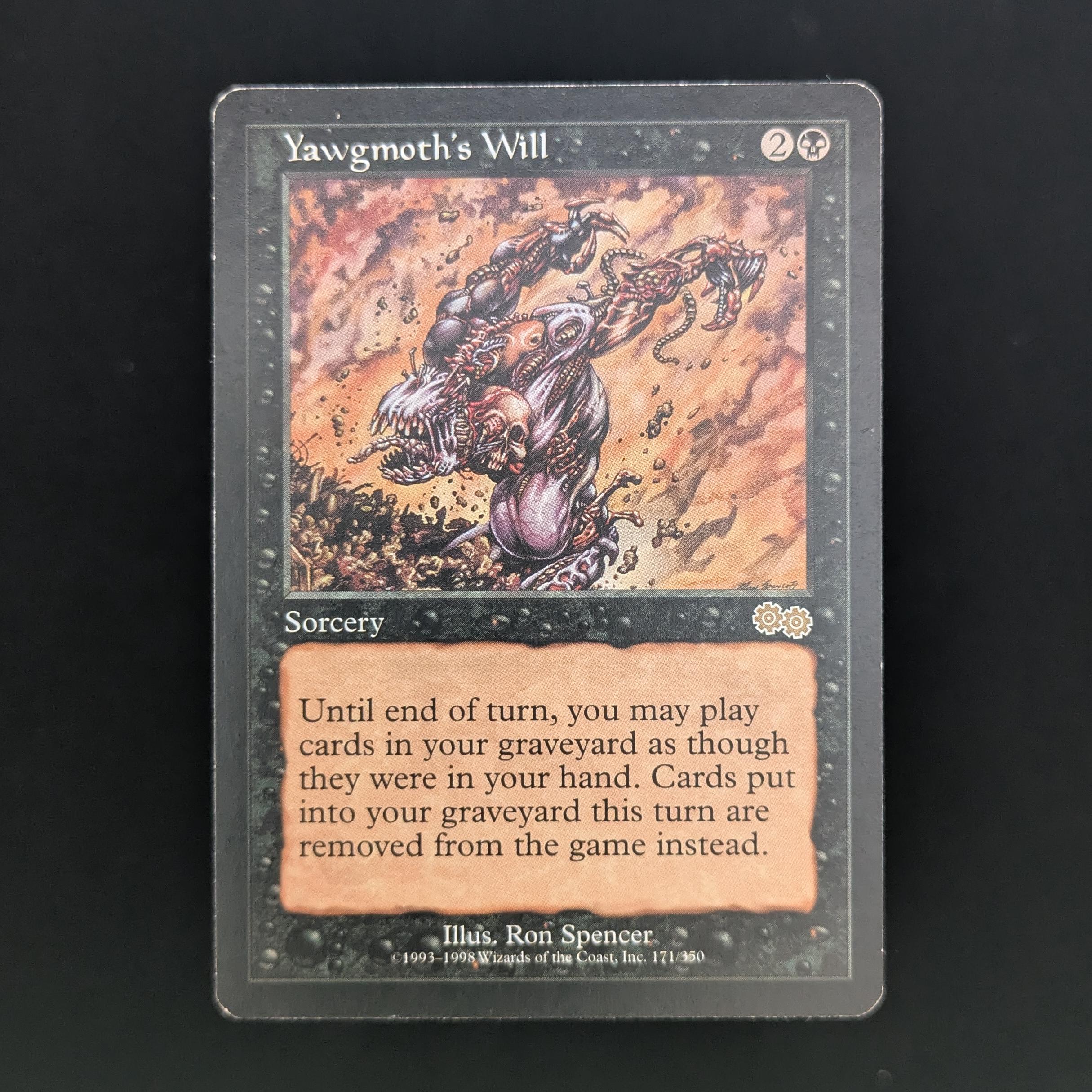 MTG Singles - Yawgmoth's Will - Urza's Saga - English - GD - 34189