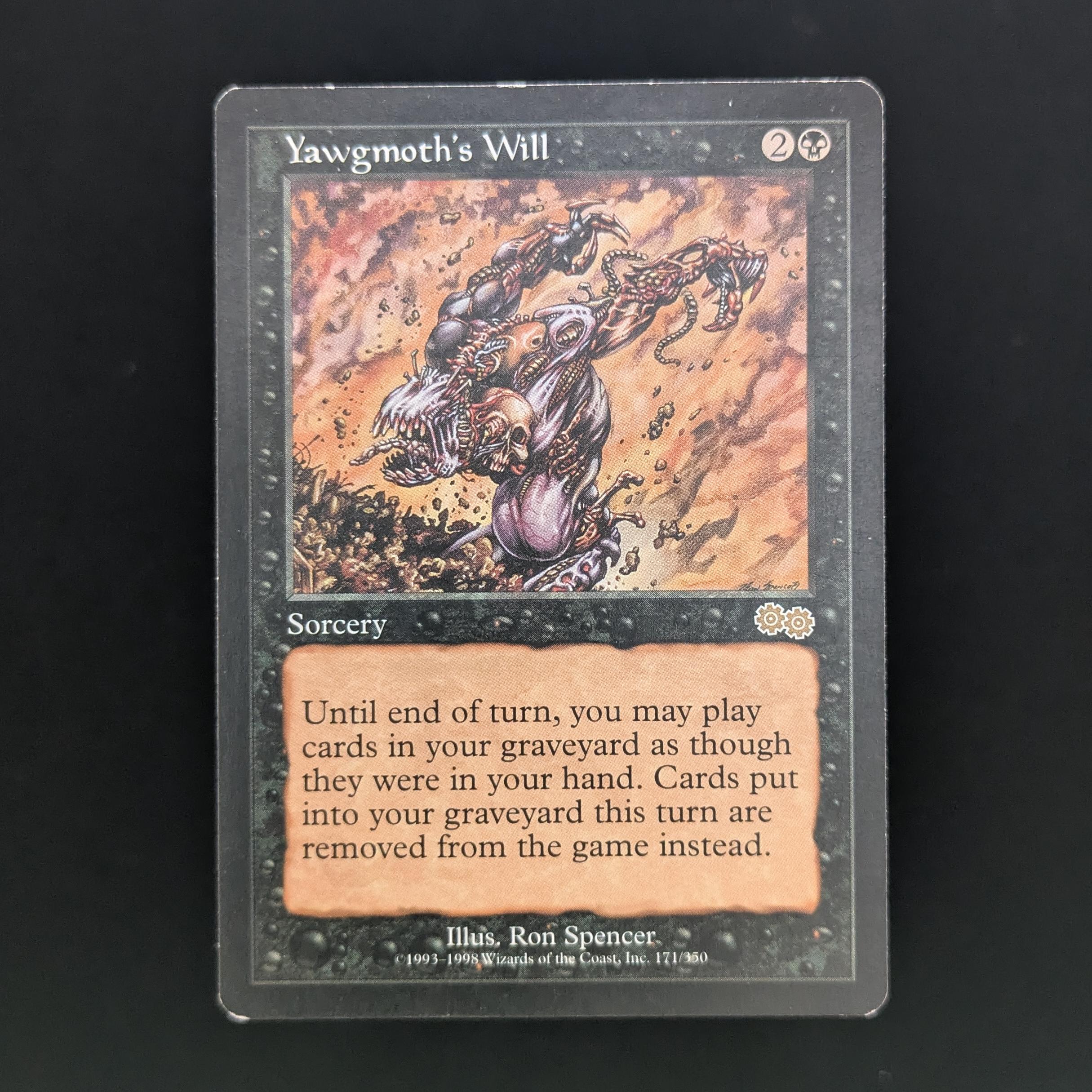 MTG Singles - Yawgmoth's Will - Urza's Saga - English - GD - 34192