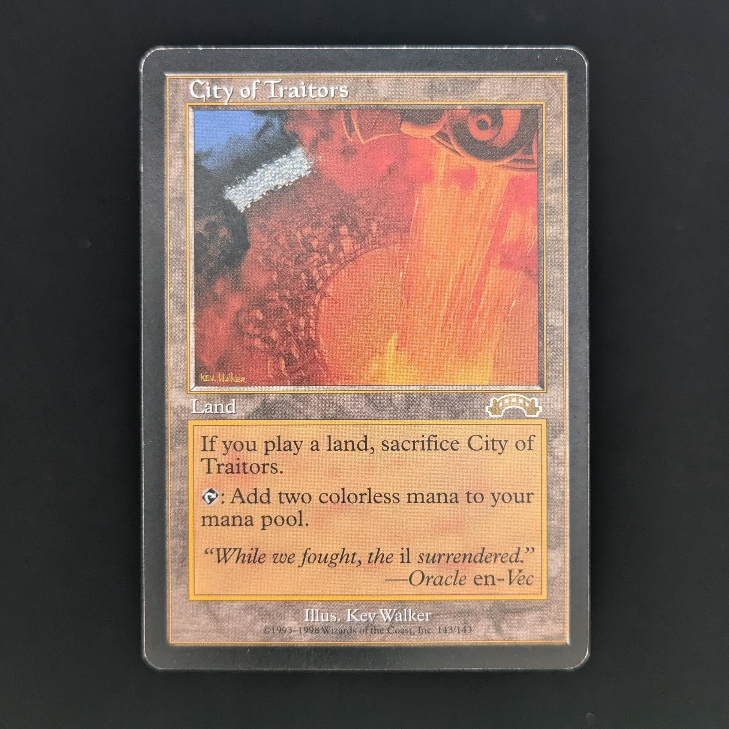 MTG Singles - City of Traitors - Exodus - English - GD - 34222