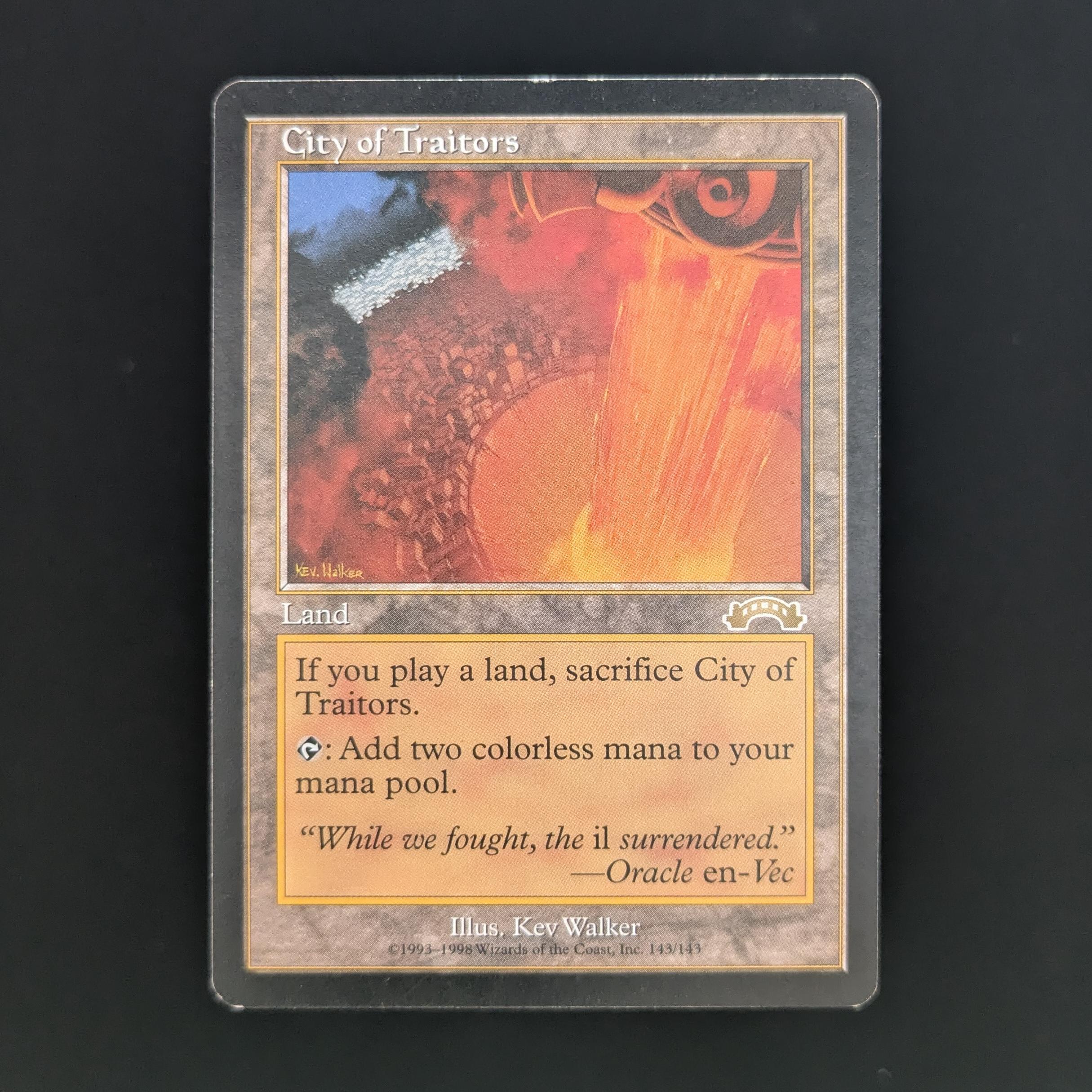 MTG Singles - City of Traitors - Exodus - English - LP - 34223