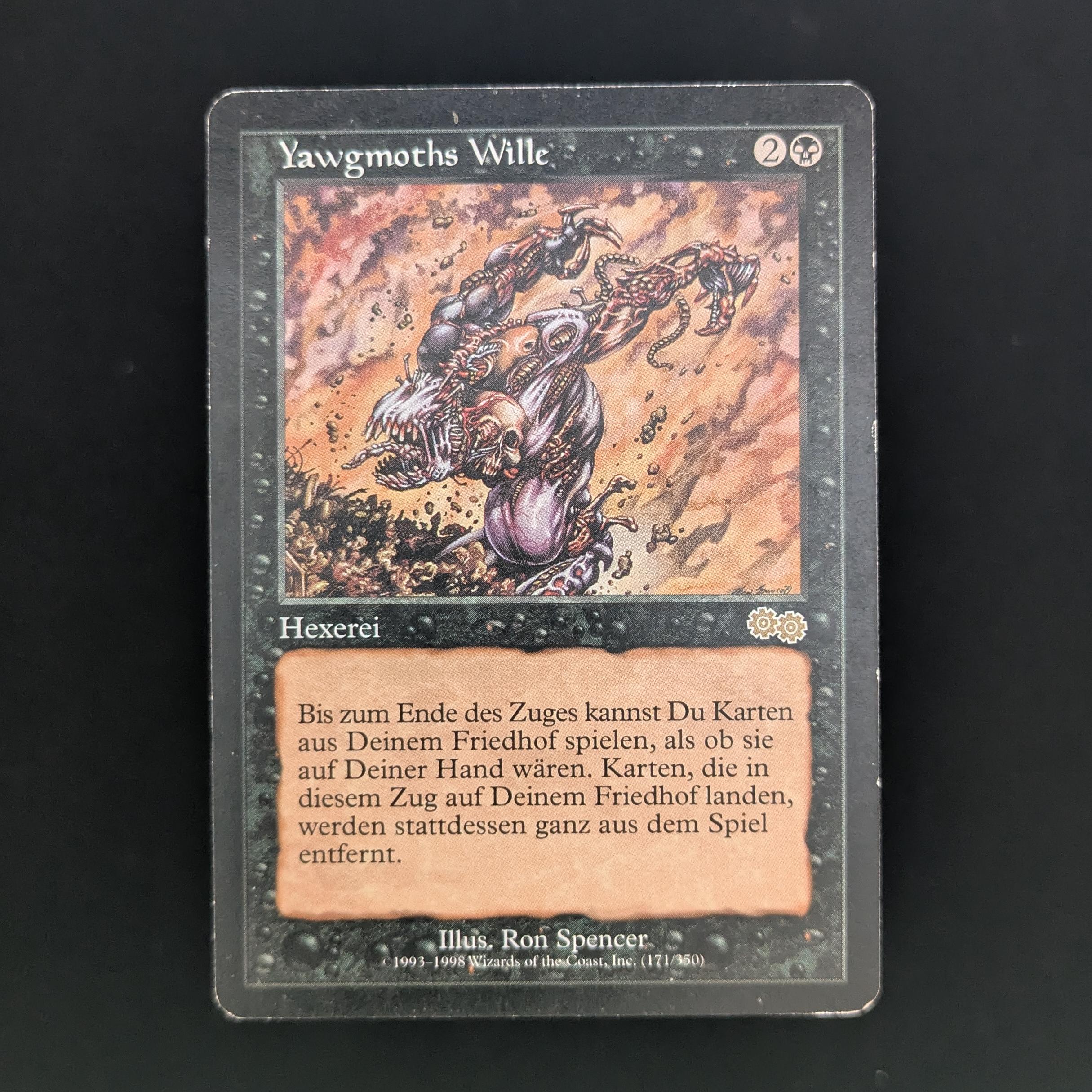MTG Singles - Yawgmoth's Will - Urza's Saga - German - LP - 34237