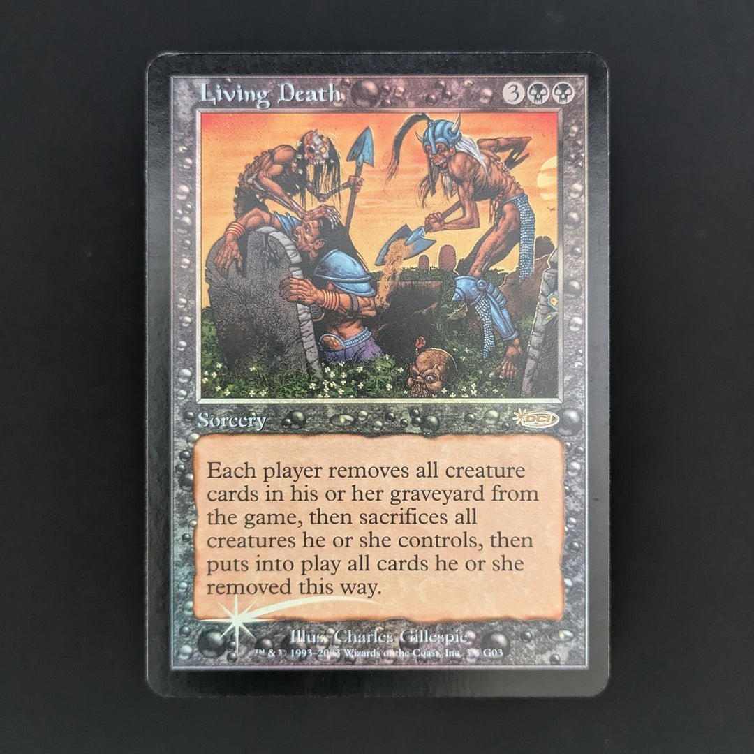 mtg cards like living death Magic The Gathering - The Lord of the Rings then sacrifices all creatures they control Living Death Rulings, Legalities