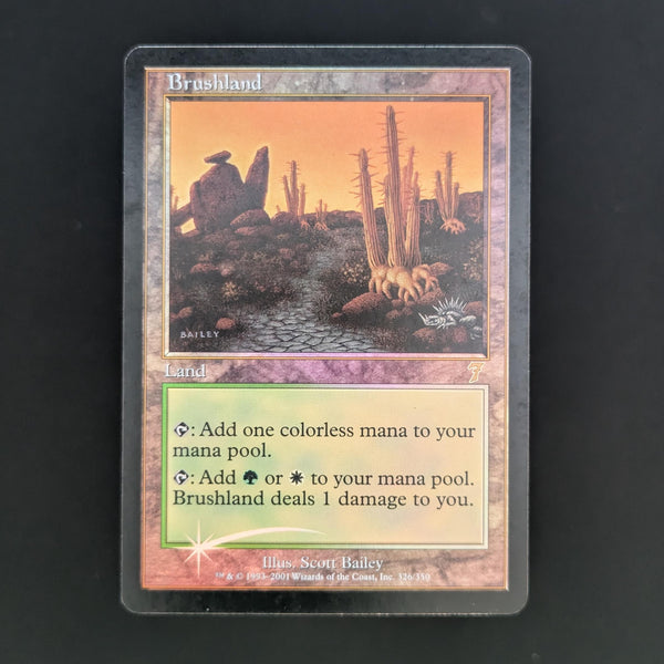 FOIL] Brushland - Seventh Edition - English - GD