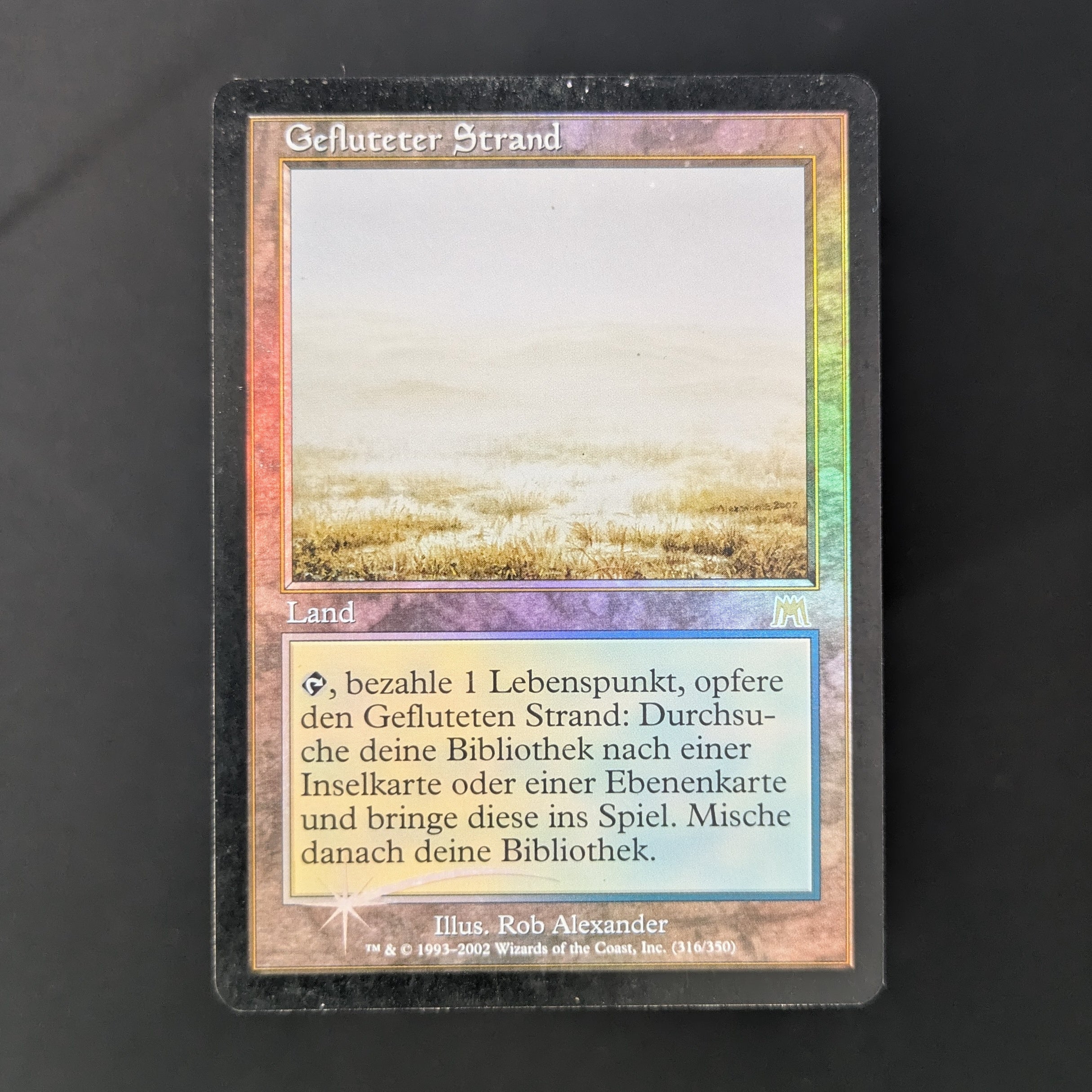 [FOIL] Flooded Strand - Onslaught - German - PL