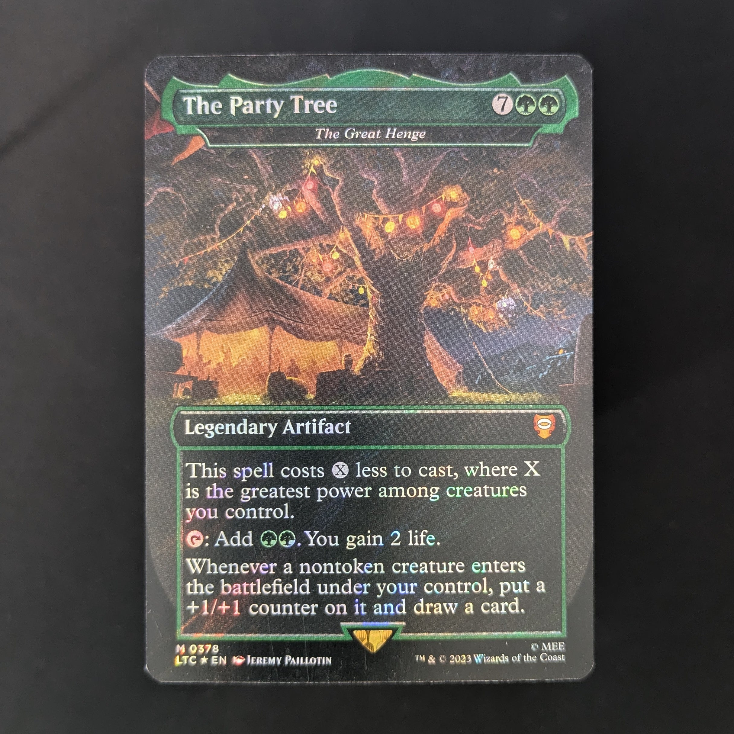 [FOIL] The Great Henge (V.2) - Commander: The Lord of the Rings: Tales of Middle-earth: Extras - NM