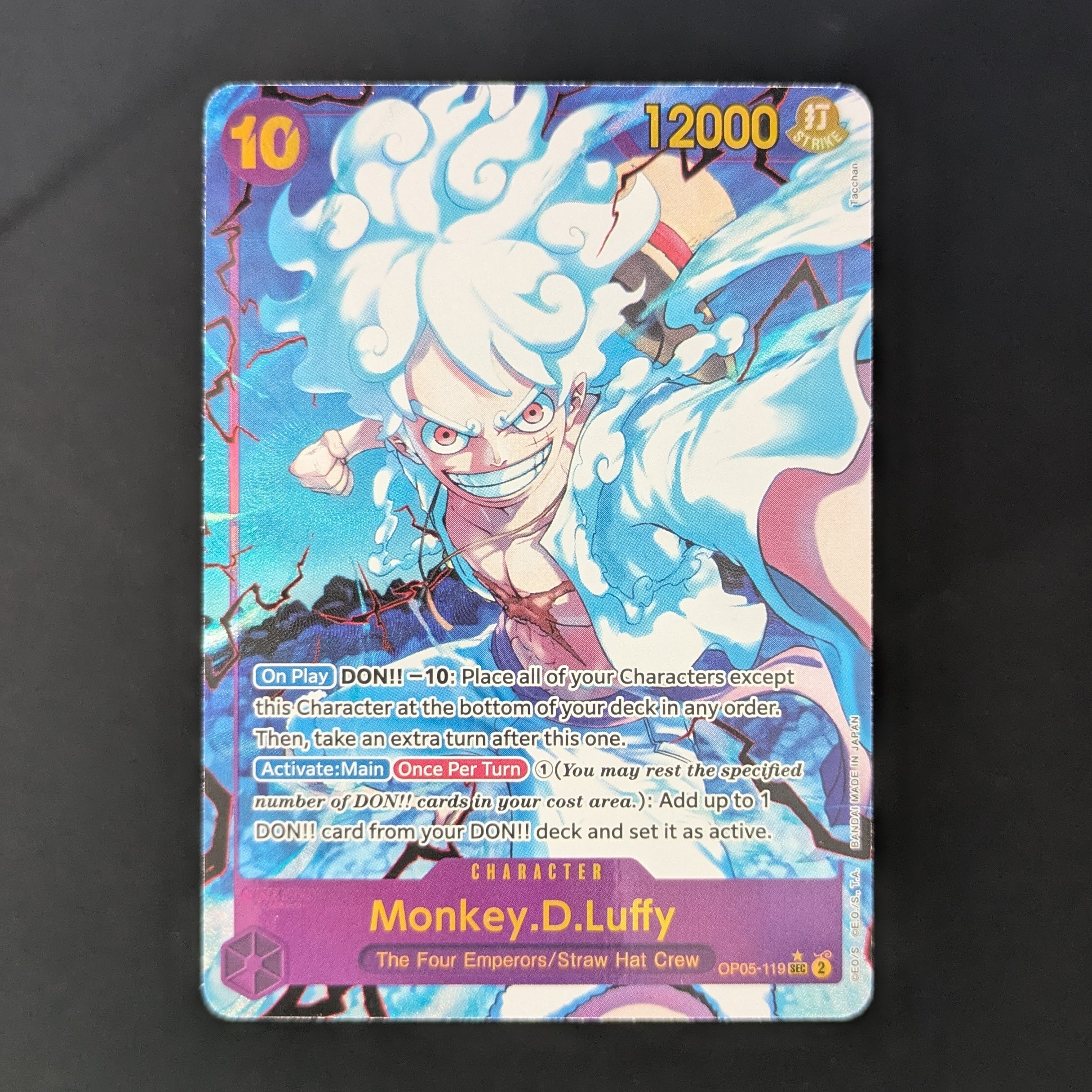 Monkey.D.Luffy (OP05-119) (V.2) - The Best - English - NM