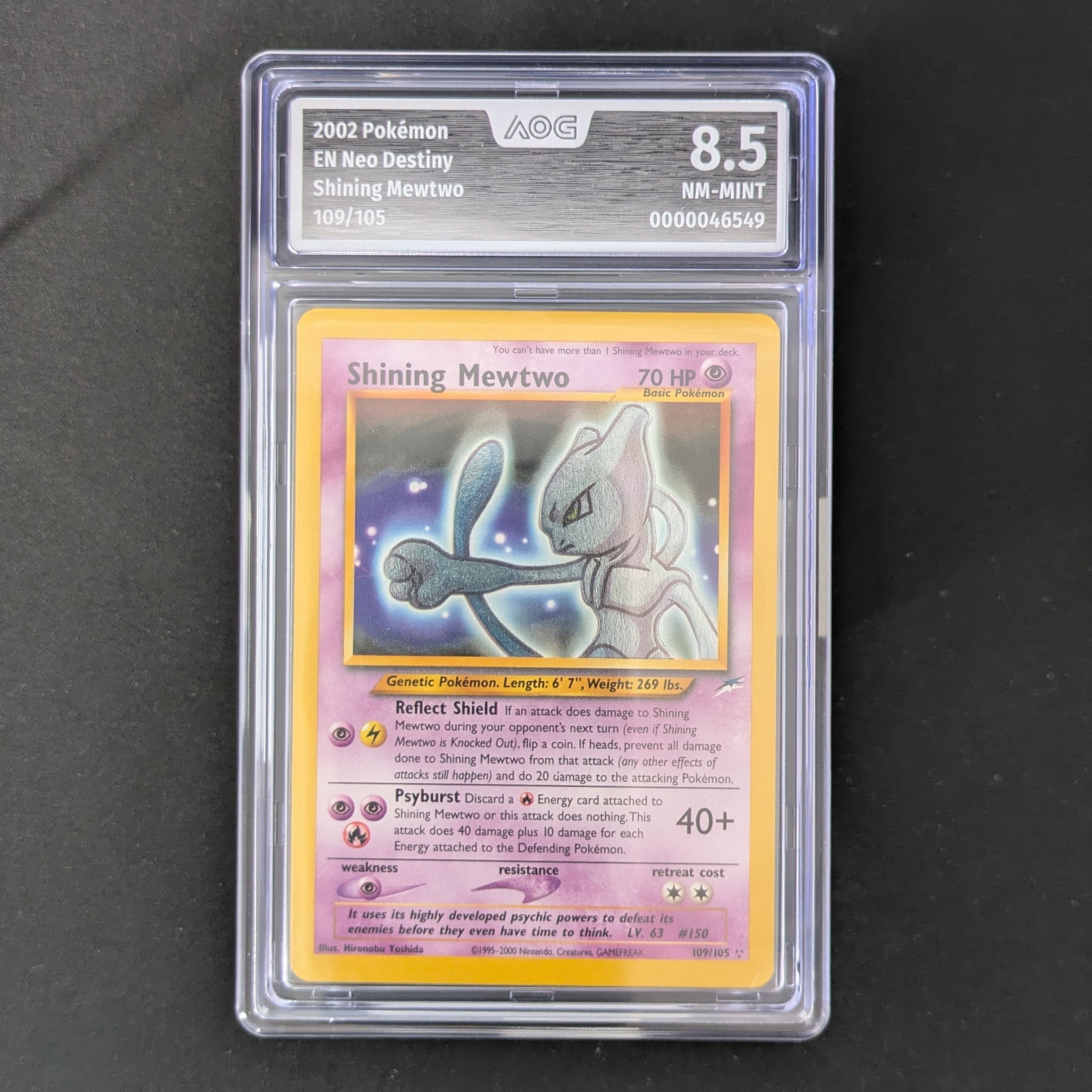 Shining Mewtwo (NDE 109) - Neo Destiny - English - AOG 8.5