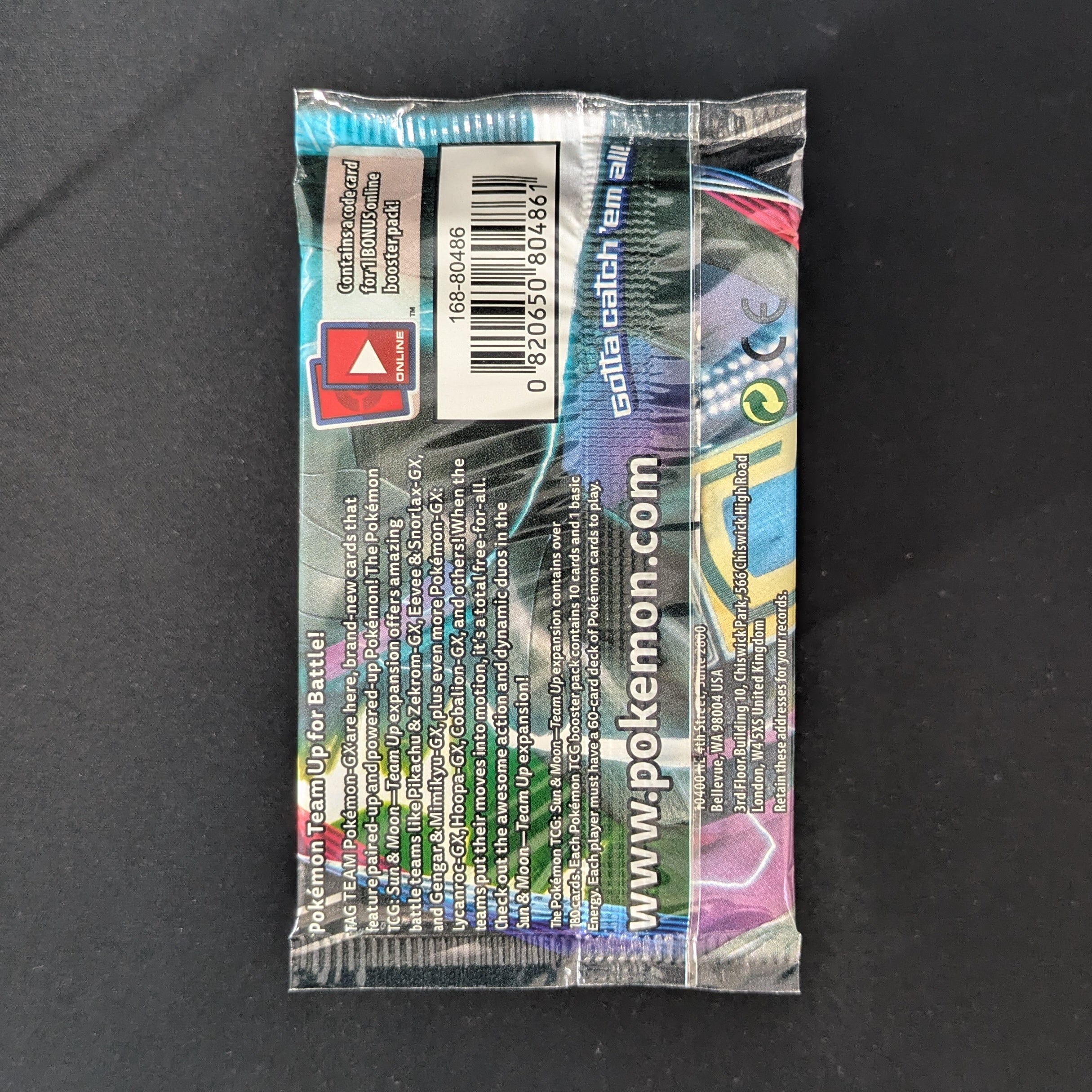 Booster - Team Up - English - Sealed  - Pikachu & Zekrom