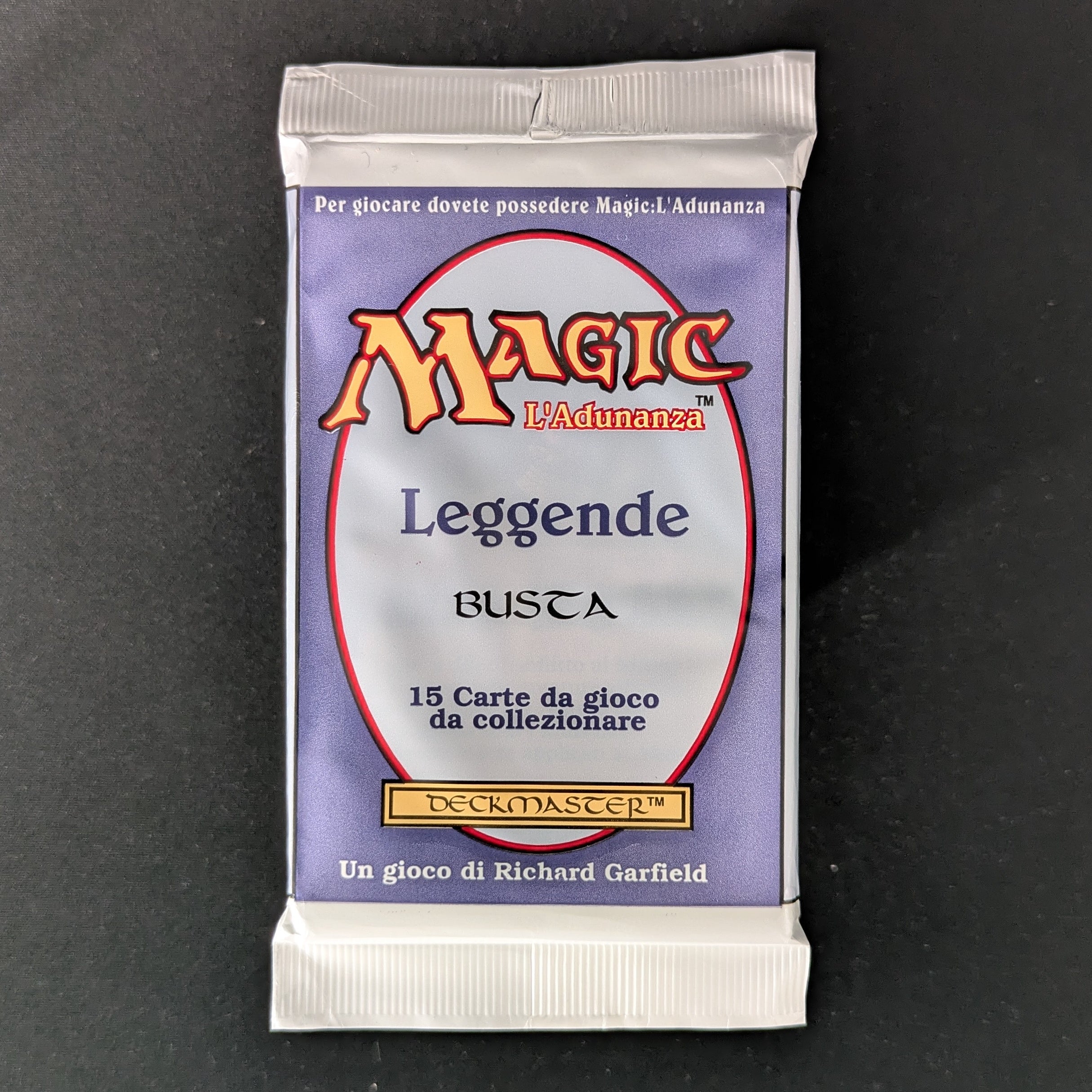  - Legends Italian Booster - Italian - Sealed - 34378