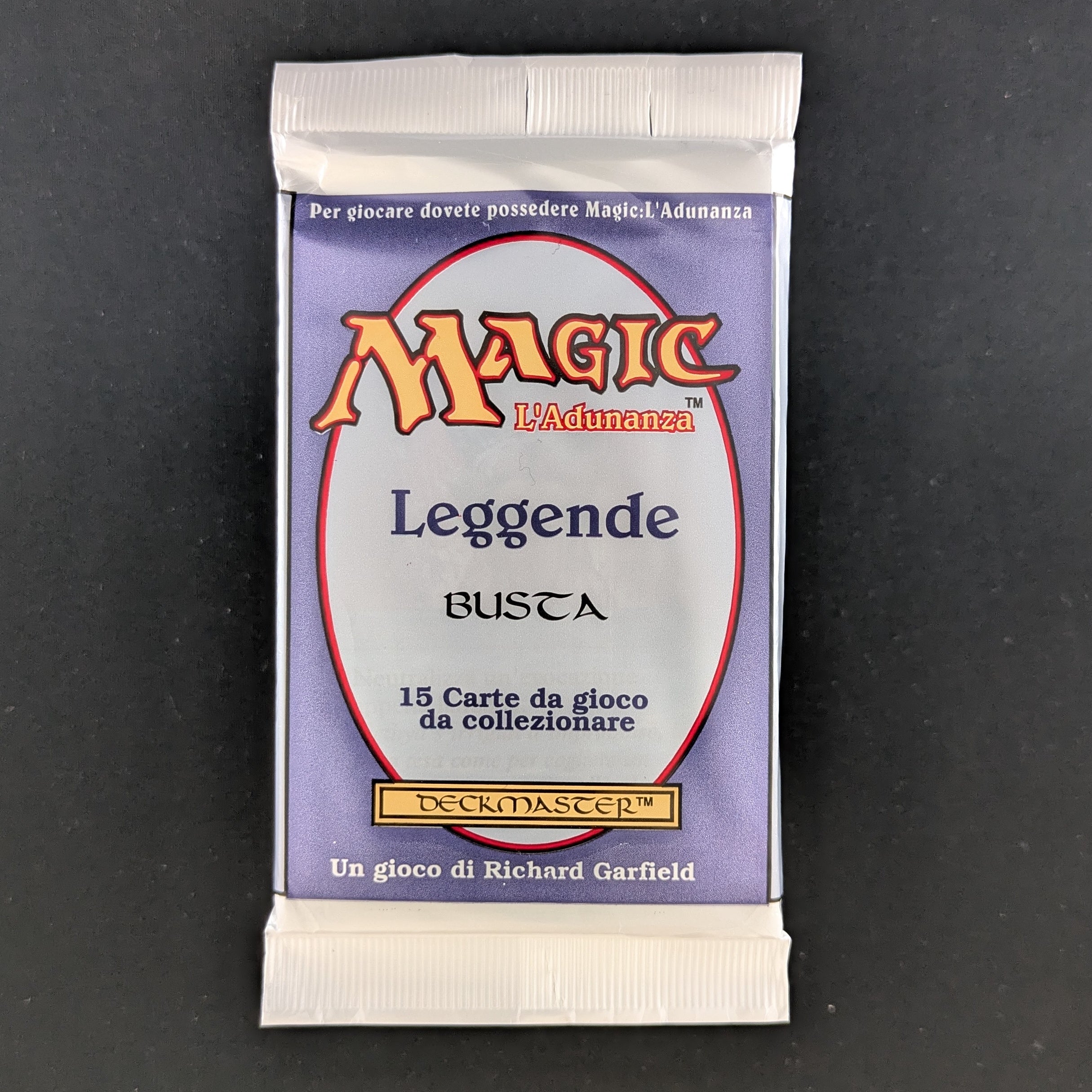  - Legends Italian Booster - Italian - Sealed - 34381