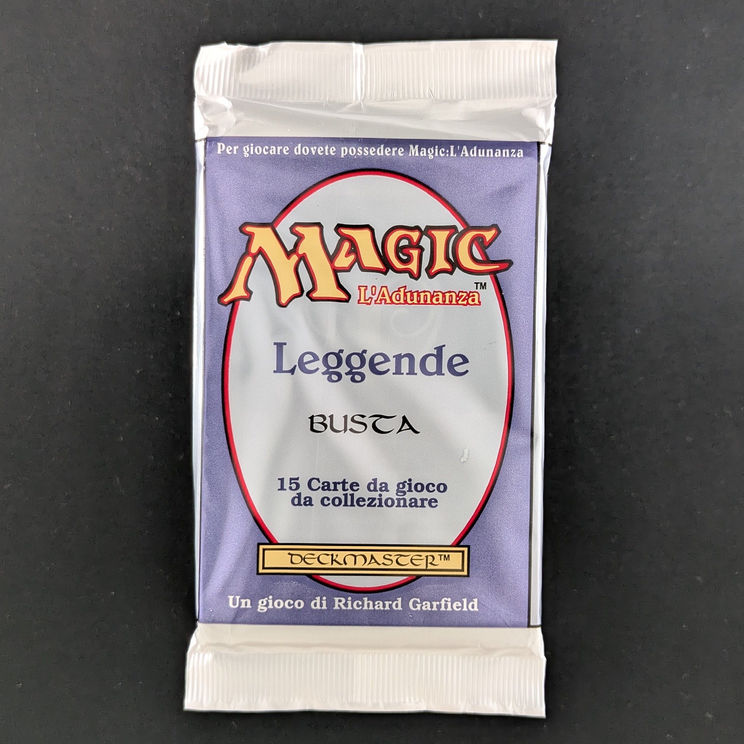  - Legends Italian Booster - Italian - Sealed - 34387
