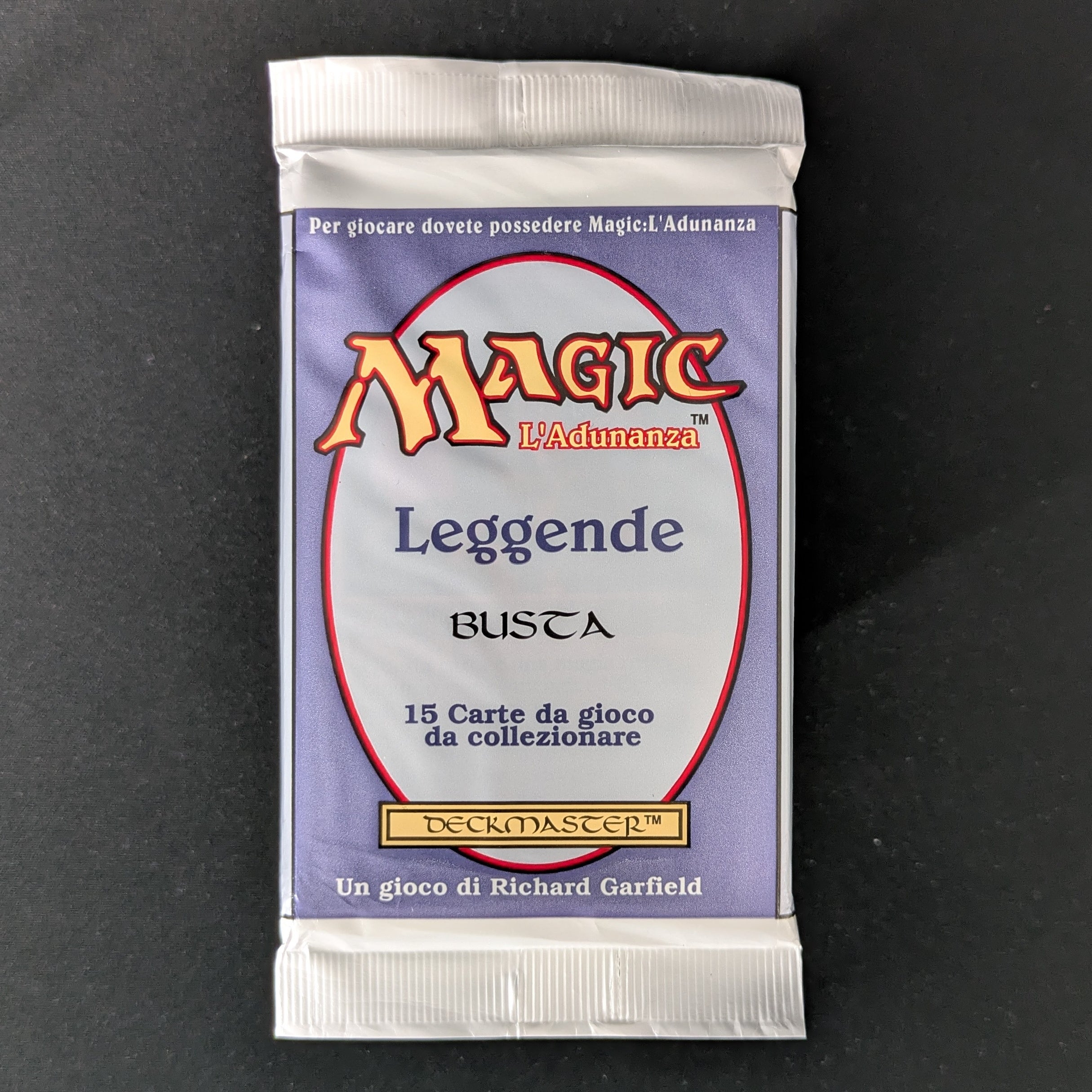  - Legends Italian Booster - Italian - Sealed - 34392