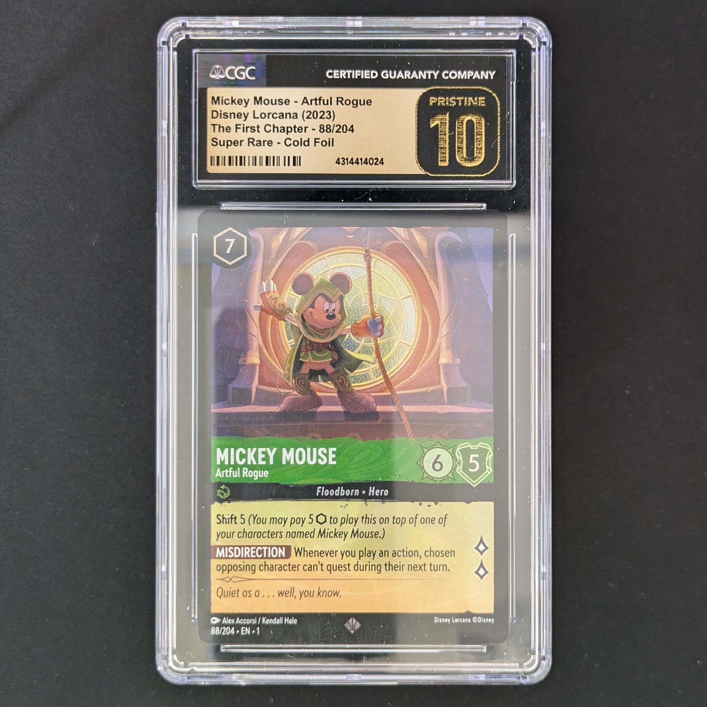 Mickey Mouse - Artful Rogue (V.1) - The First Chapter - English - CGC 10 Pristine
