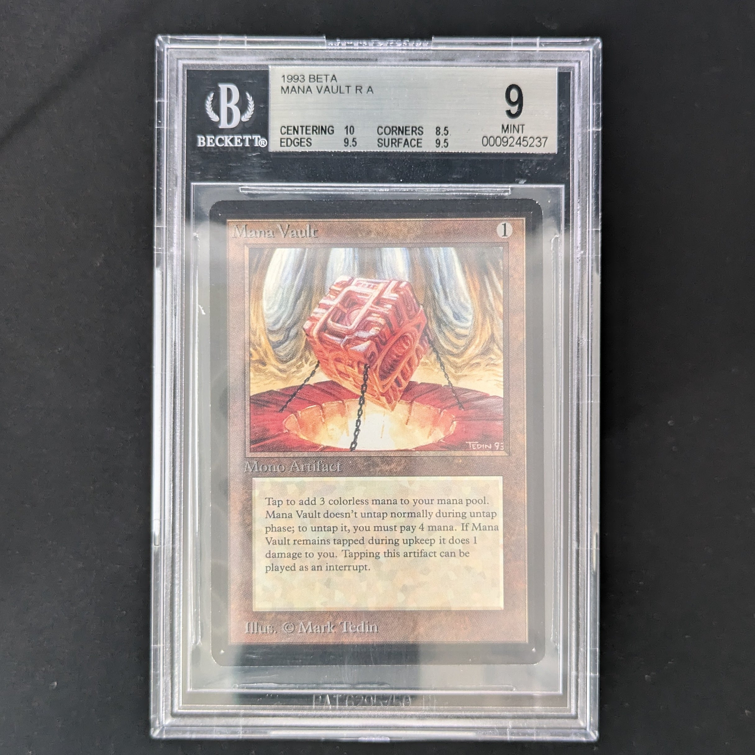 Mana Vault - Beta - English - BGS 9