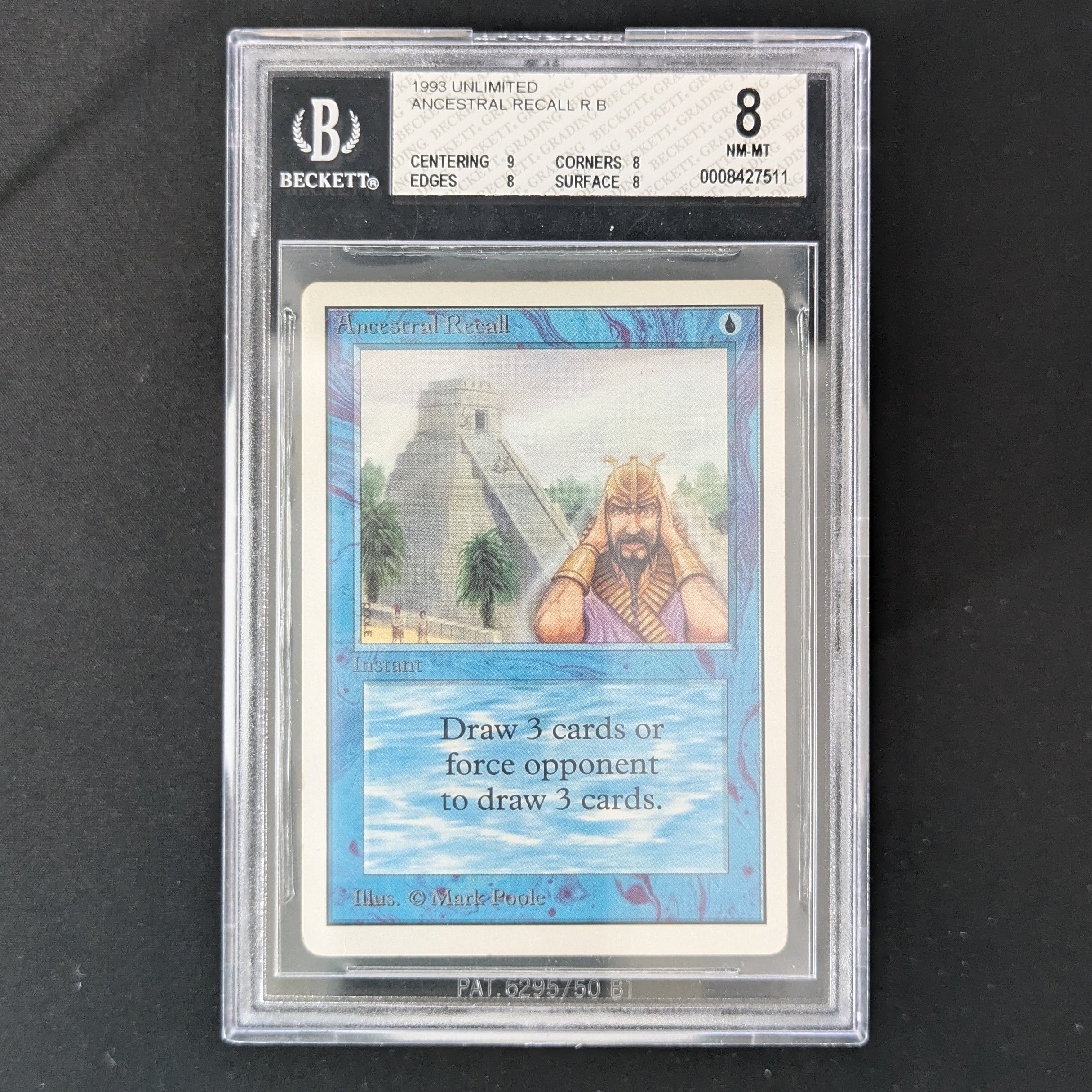 Ancestral Recall - Unlimited - English - BGS 8