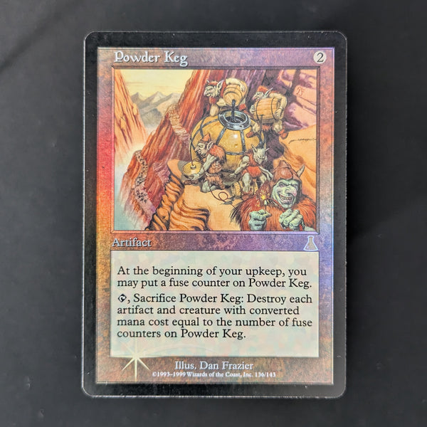 FOIL] Powder Keg - Urza's Destiny - English - EX