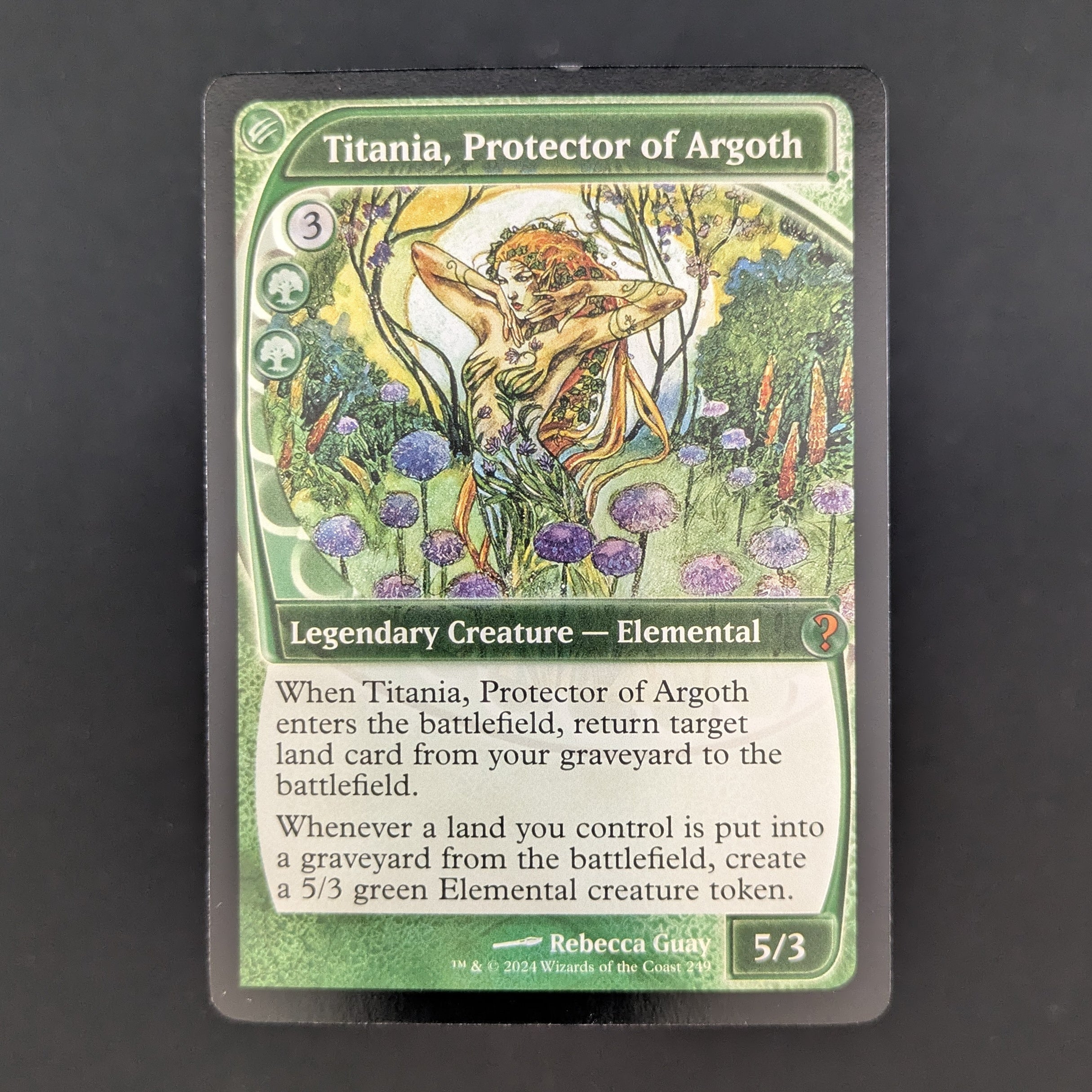 [FOIL] Titania, Protector of Argoth (Future Sight) - Mystery Booster 2 - English - NM