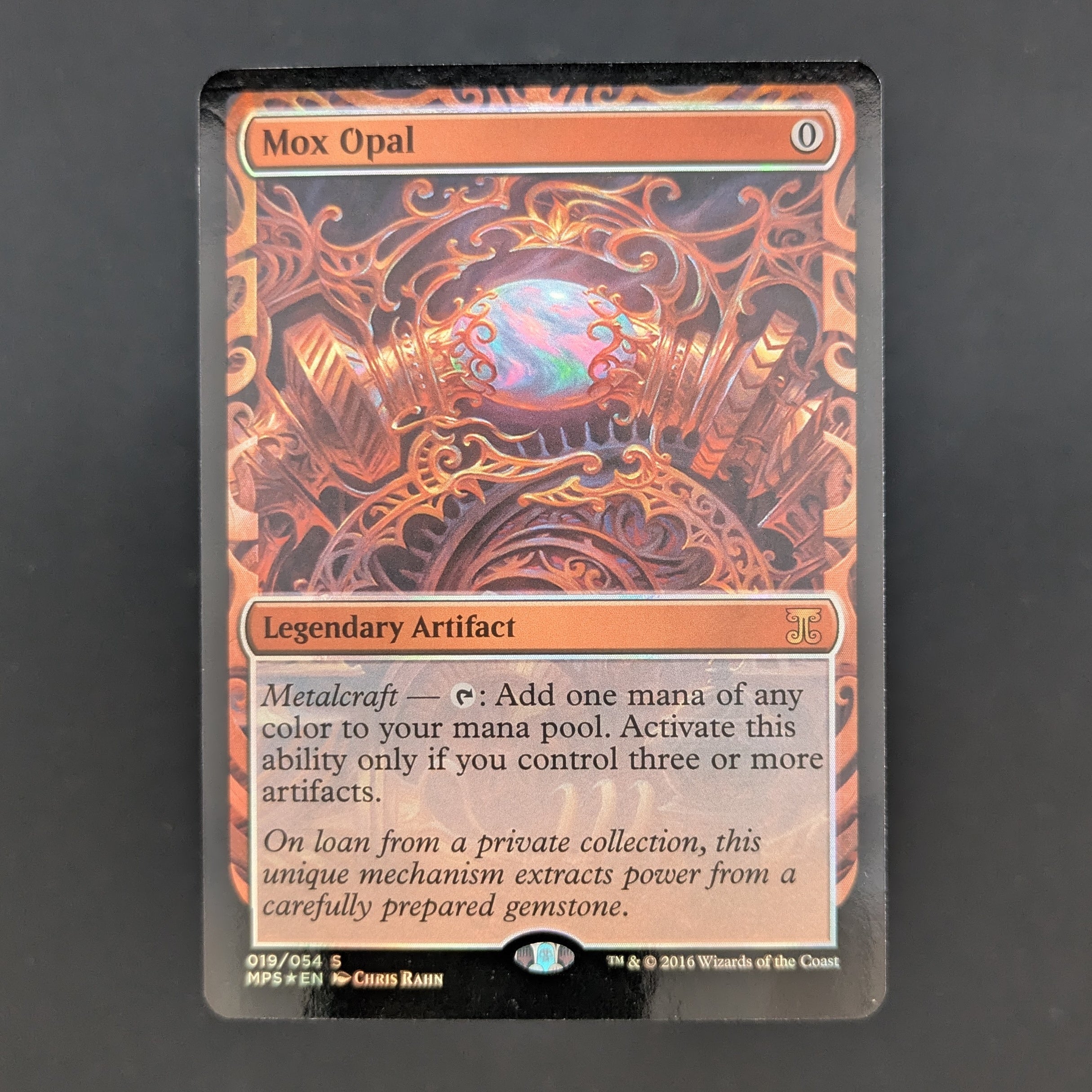 FOIL] Mox Opal - Kaladesh Inventions - English - GD - PRESSURE MARK
