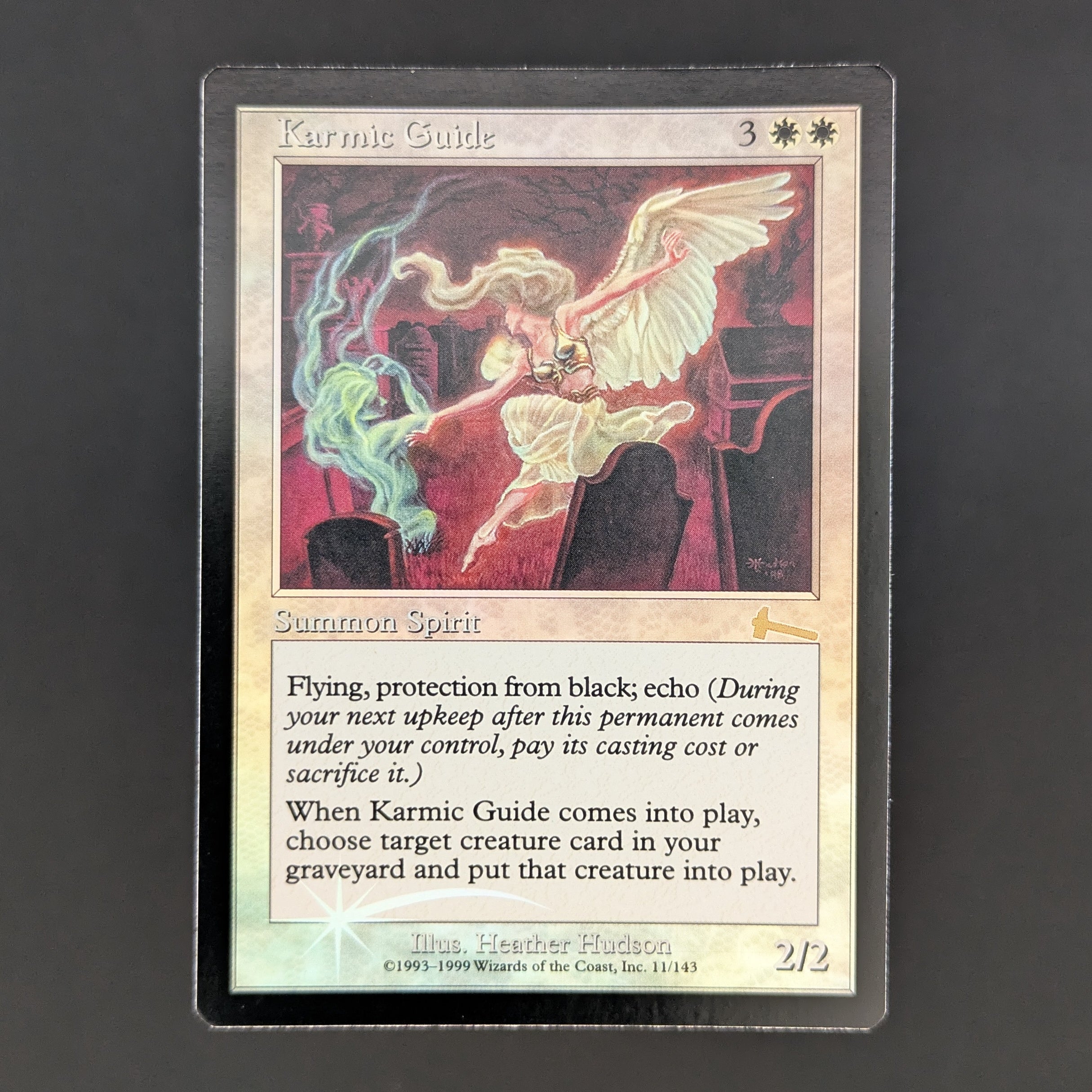 [FOIL] Karmic Guide - Urza's Legacy - English - EX