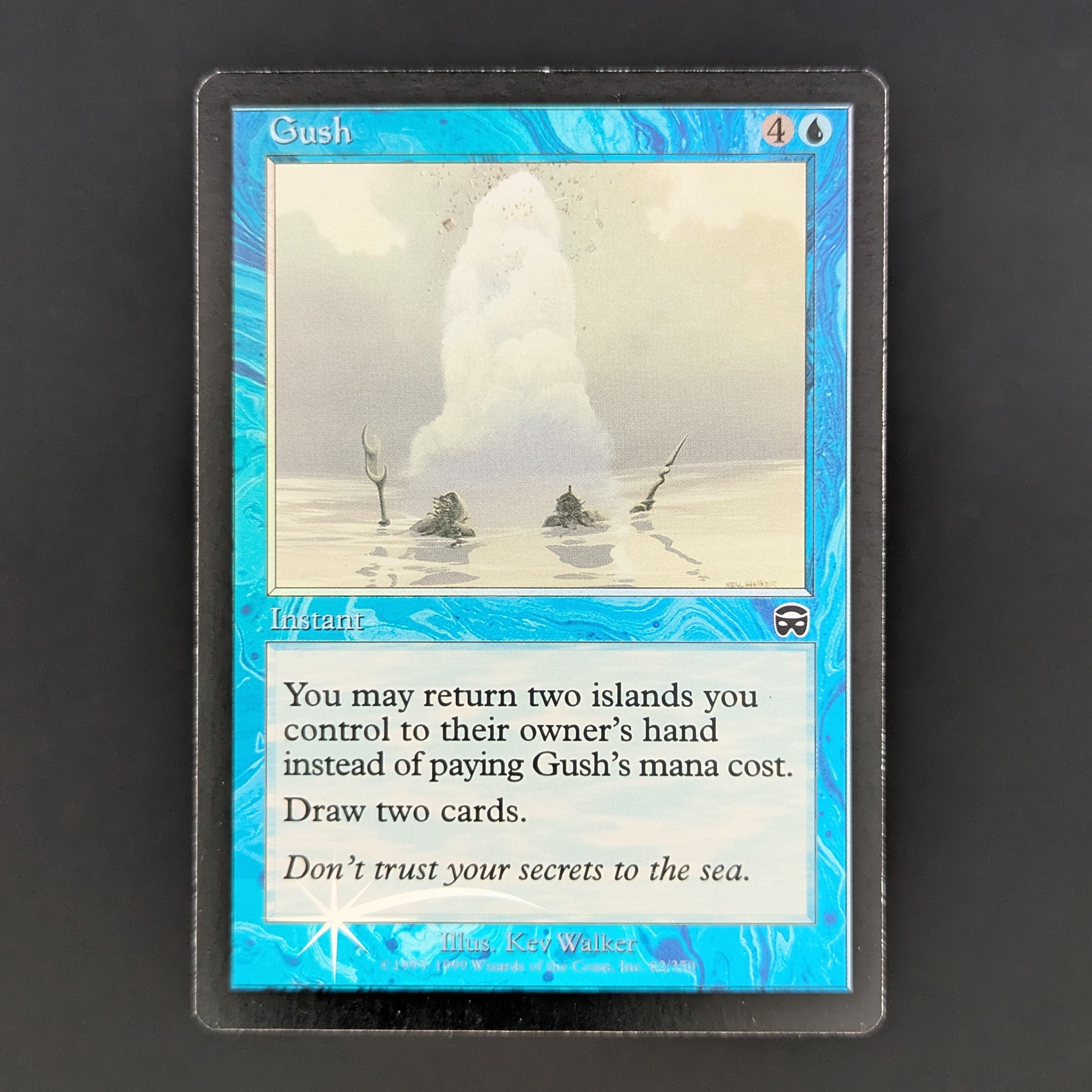 MTG マジックザギャザリング 噴出 Gush 英語版 Foil 継ぎ目なし FOIL] Gush - Mercadian Masques - English - LP