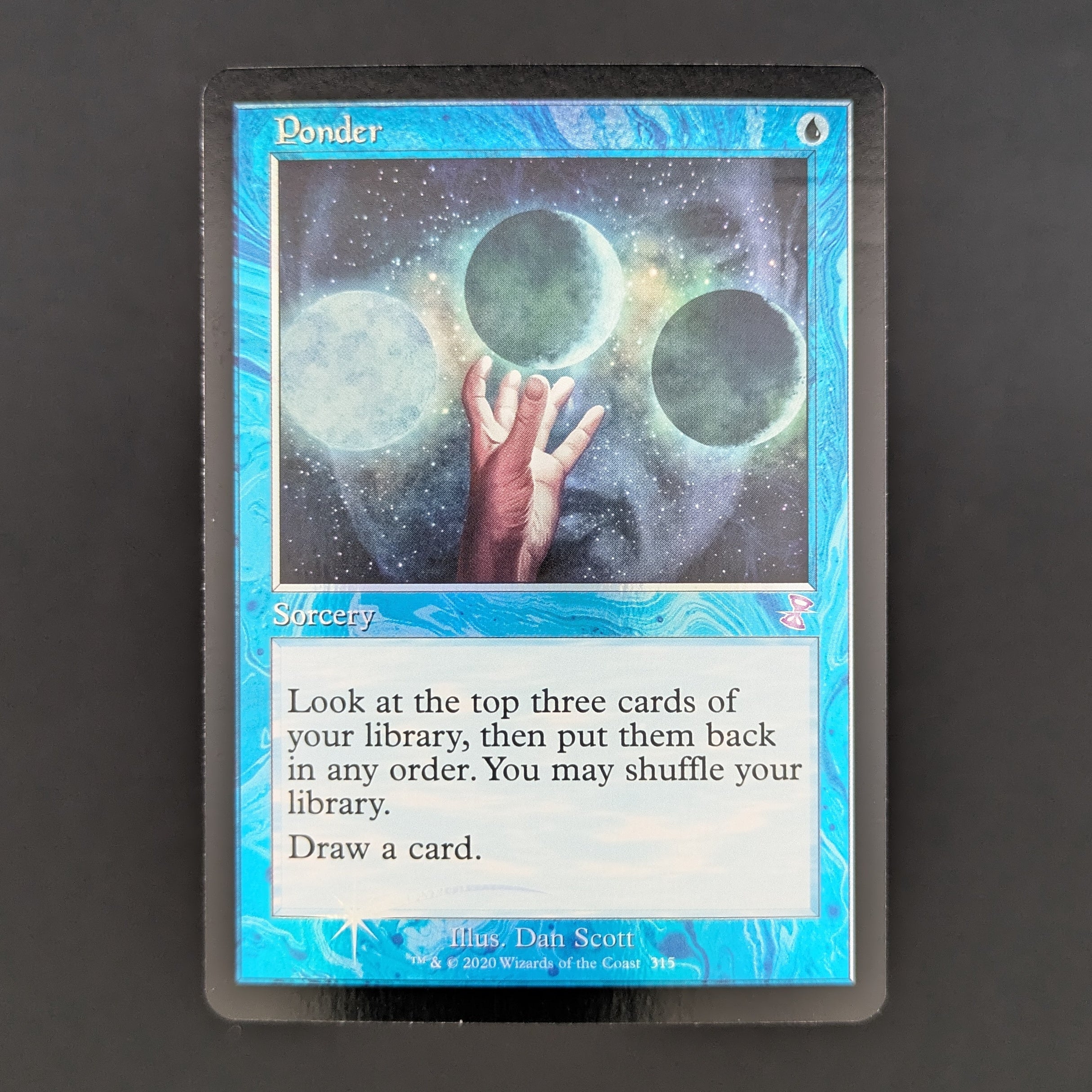[FOIL] Ponder - Time Spiral Remastered: Extras - English - GD - PRESSURE MARK