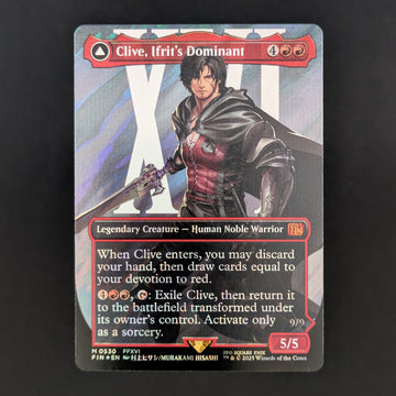 FOIL] Clive, Ifrit's Dominant (Borderless) (Surge Foil) (0530)
