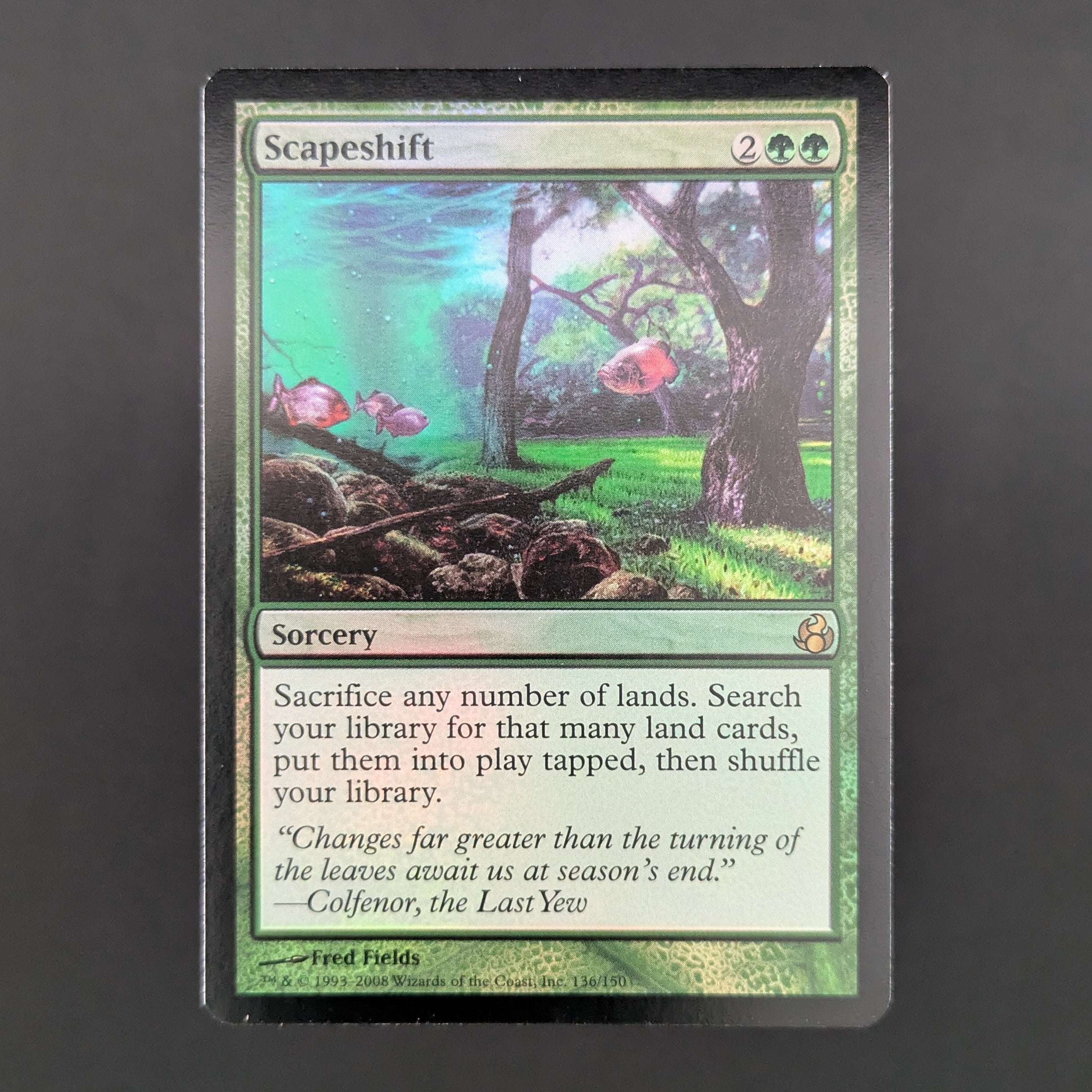 [FOIL] Scapeshift - Morningtide - English - NM