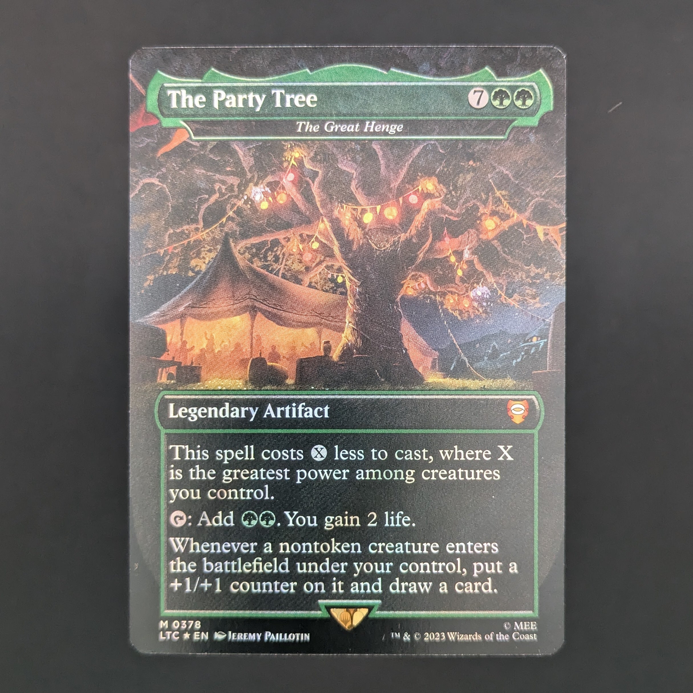 マジック：ザ・ギャザリング MTG The Party Tree The Great Henge FOIL] The Party Tree - The Great Henge (Surge Foil) - Commander: The