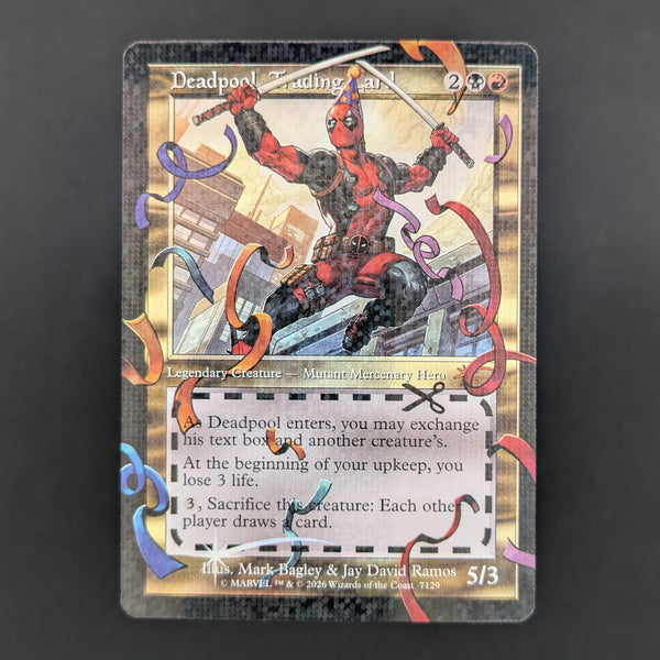 【SLD】Deadpool 非foil＆foilセット【EN】 FOIL] Deadpool, Trading Card (V.2) - Secret Lair Drop Series - Englis