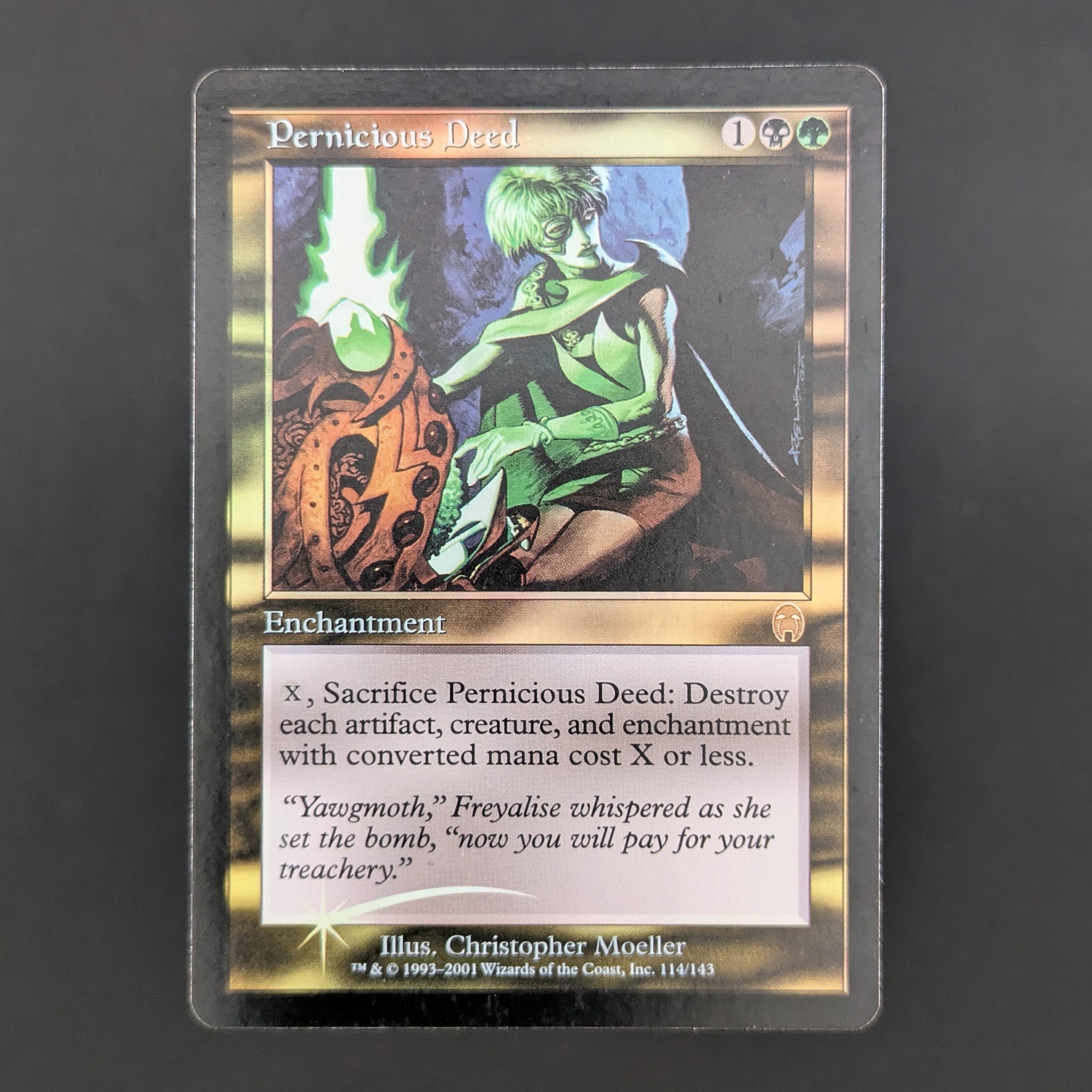 [FOIL] Pernicious Deed - Apocalypse - English - GD