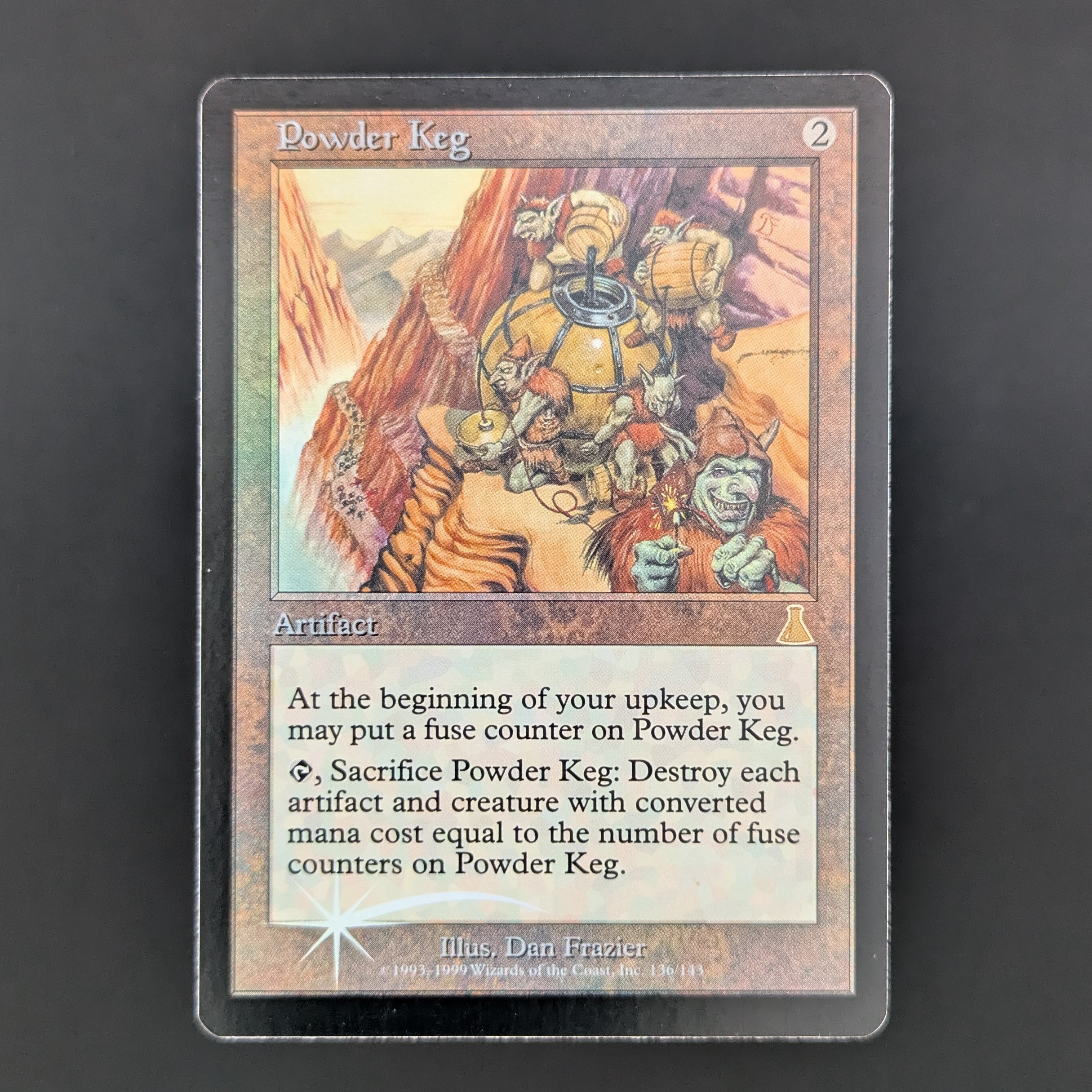 [FOIL] Powder Keg - Urza's Destiny - English - EX