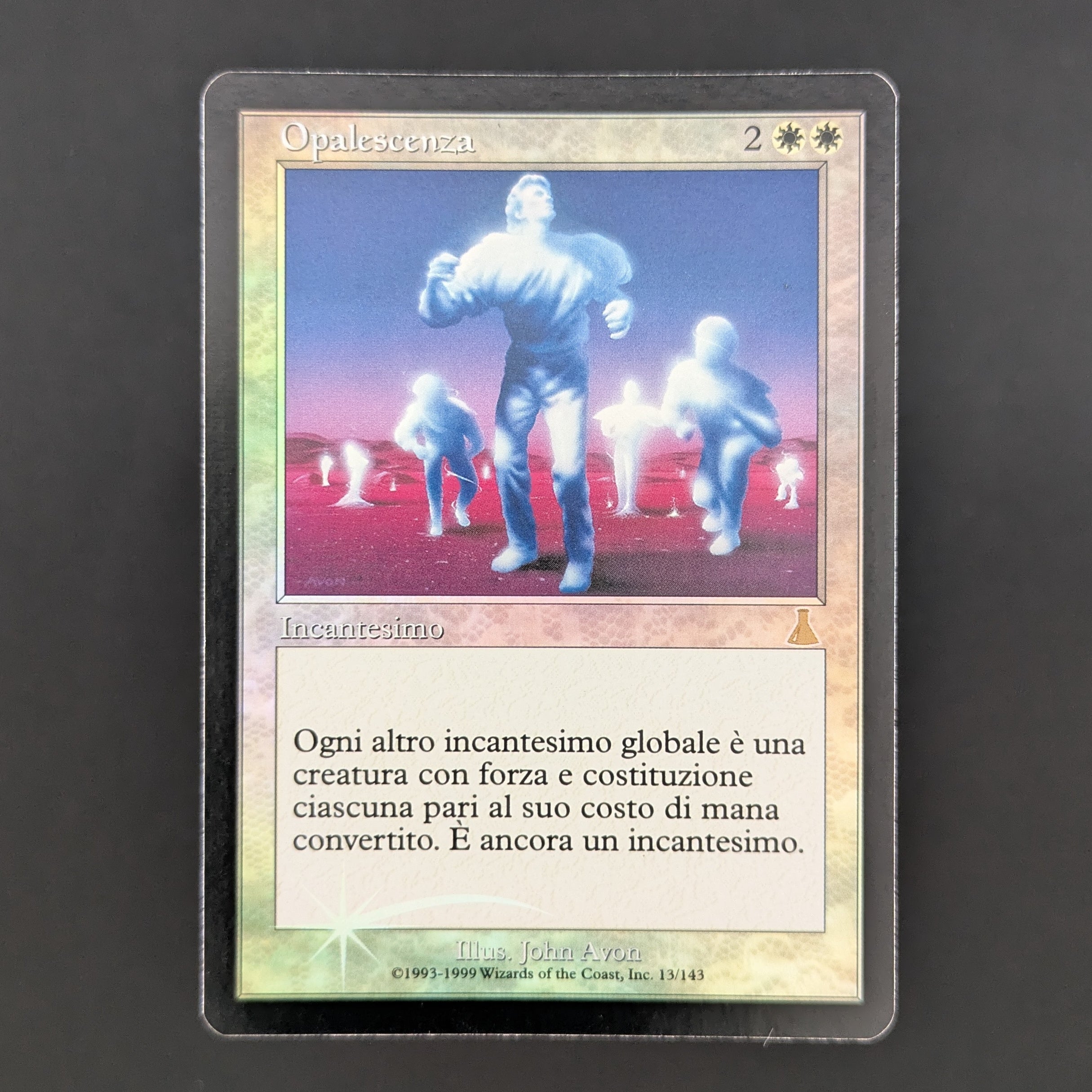 [FOIL] Opalescence - Urza's Destiny - Italian - EX