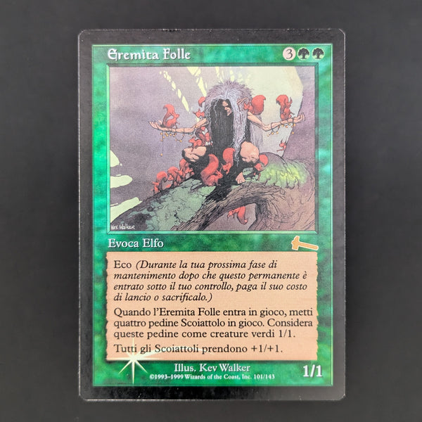 FOIL] Deranged Hermit - Urza's Legacy - Italian - GD