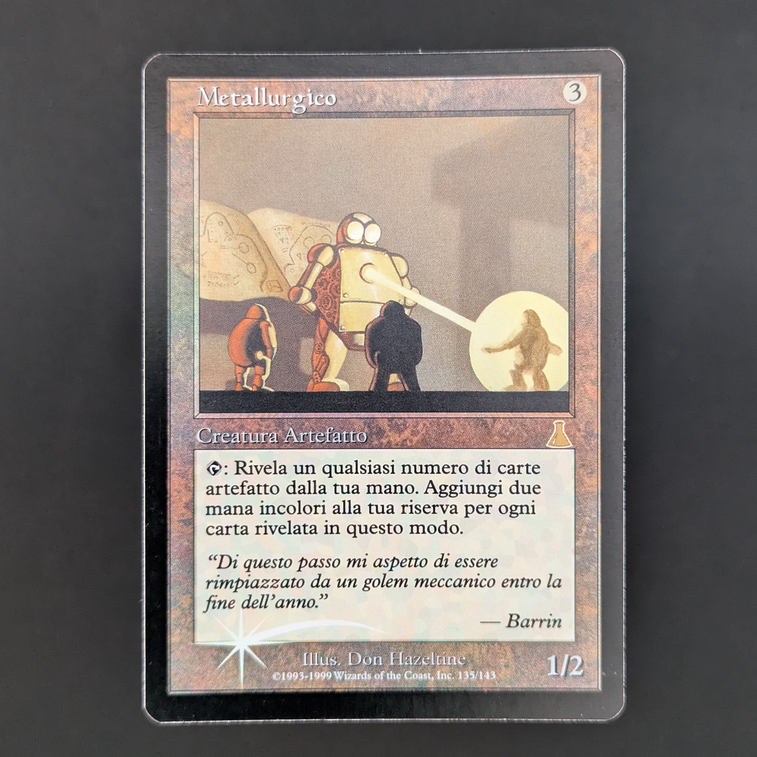 [FOIL] Metalworker - Urza's Destiny - Italian - EX