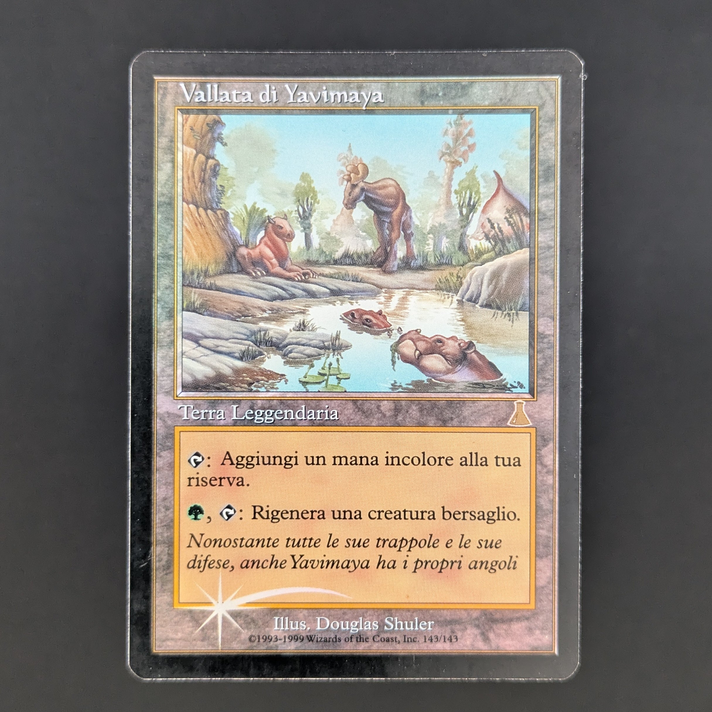 [FOIL] Yavimaya Hollow - Urza's Destiny - Italian - GD