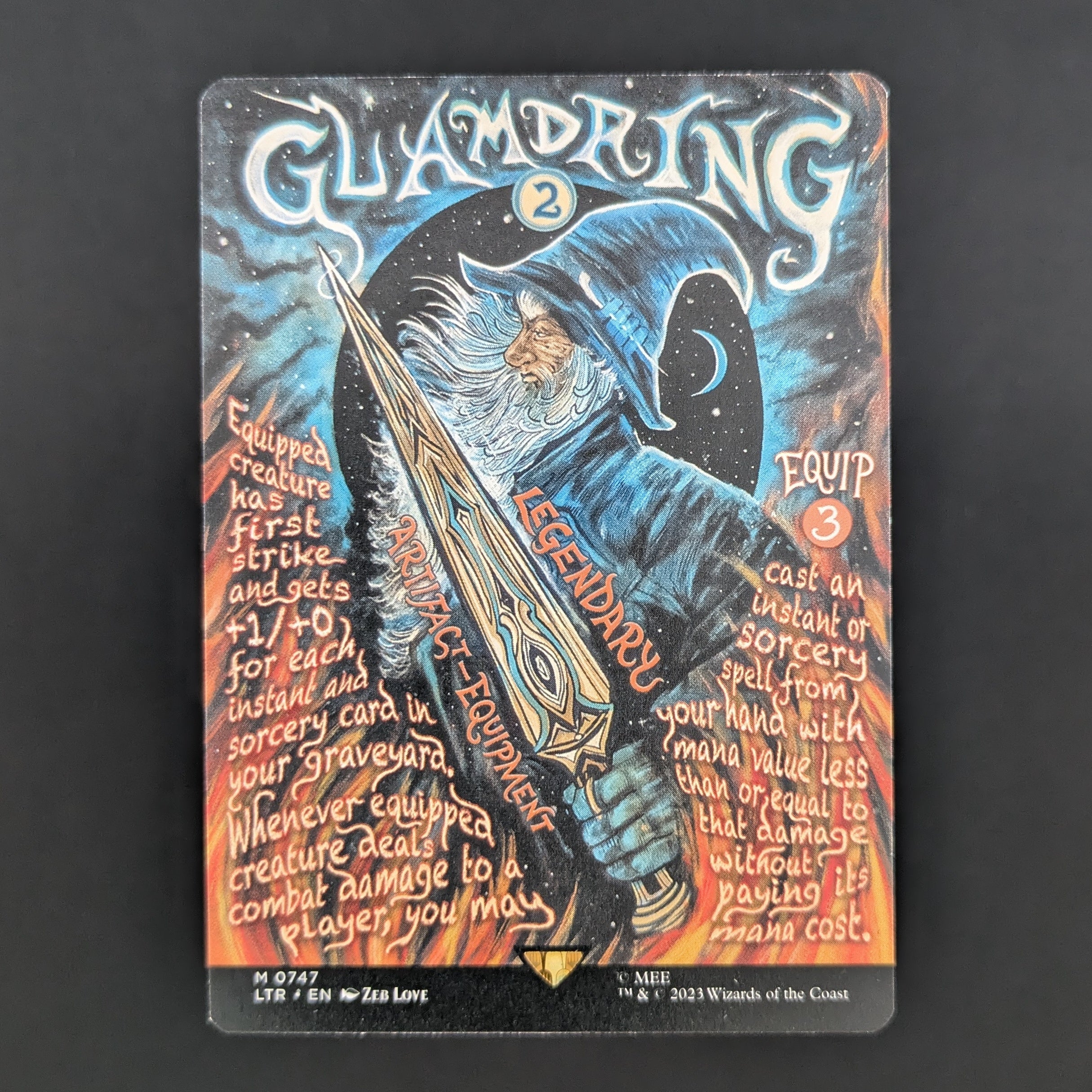 Glamdring (Borderless Poster) - The Lord of the Rings: Tales of Middle-earth Holiday Release - English - NM