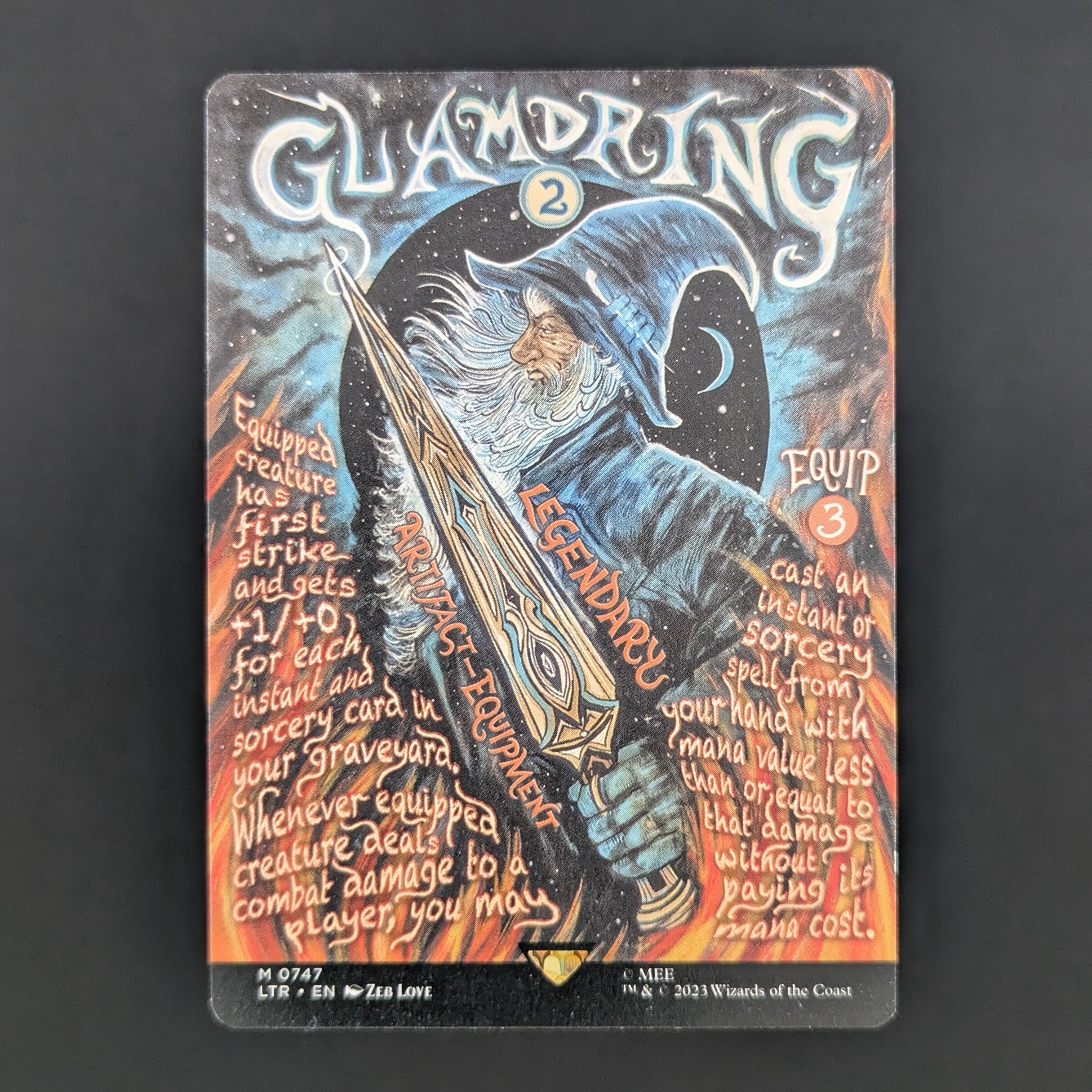 Glamdring (Borderless Poster) - The Lord of the Rings: Tales of Middle-earth Holiday Release - English - NM