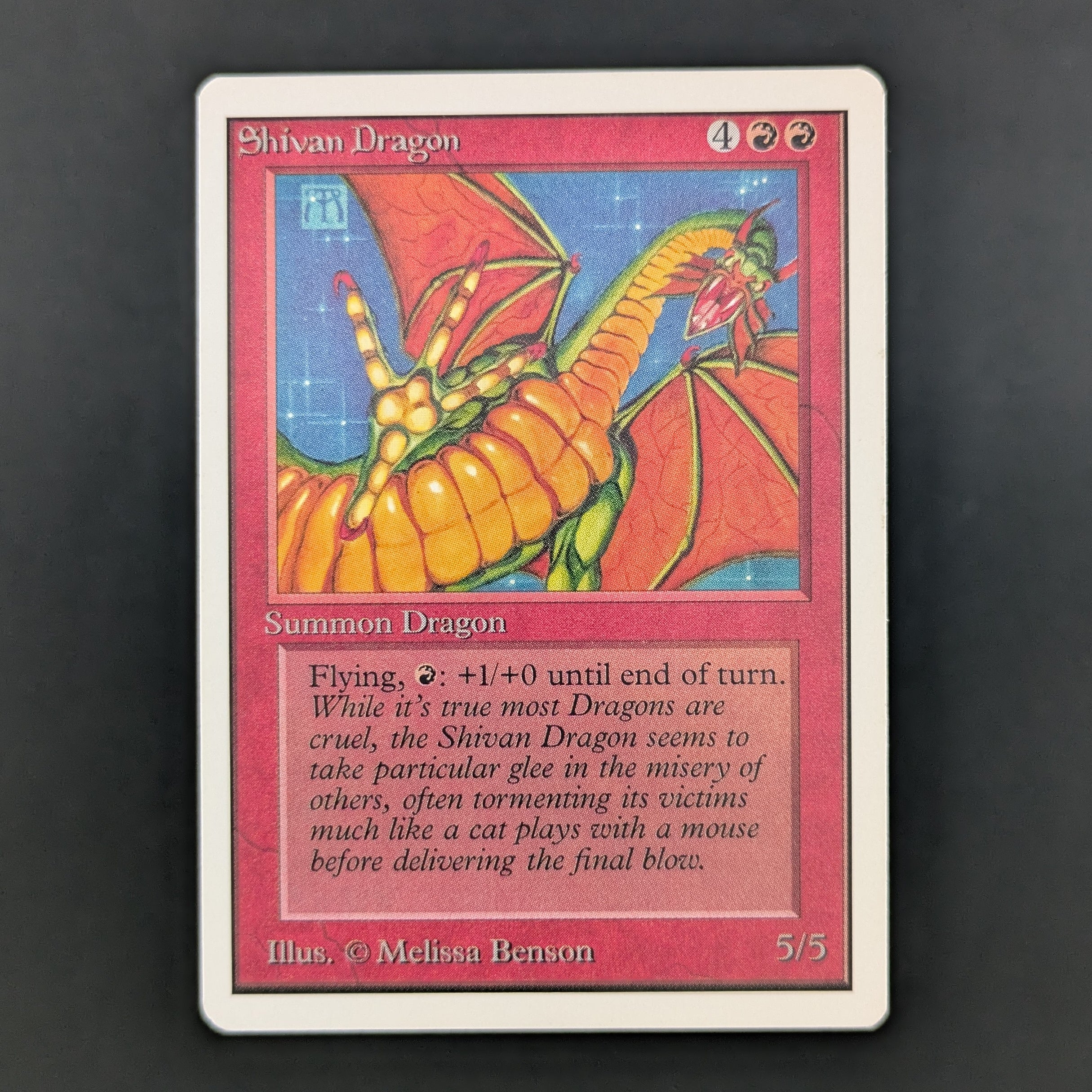 MTG Singles - Shivan Dragon - Unlimited - EX - 34863