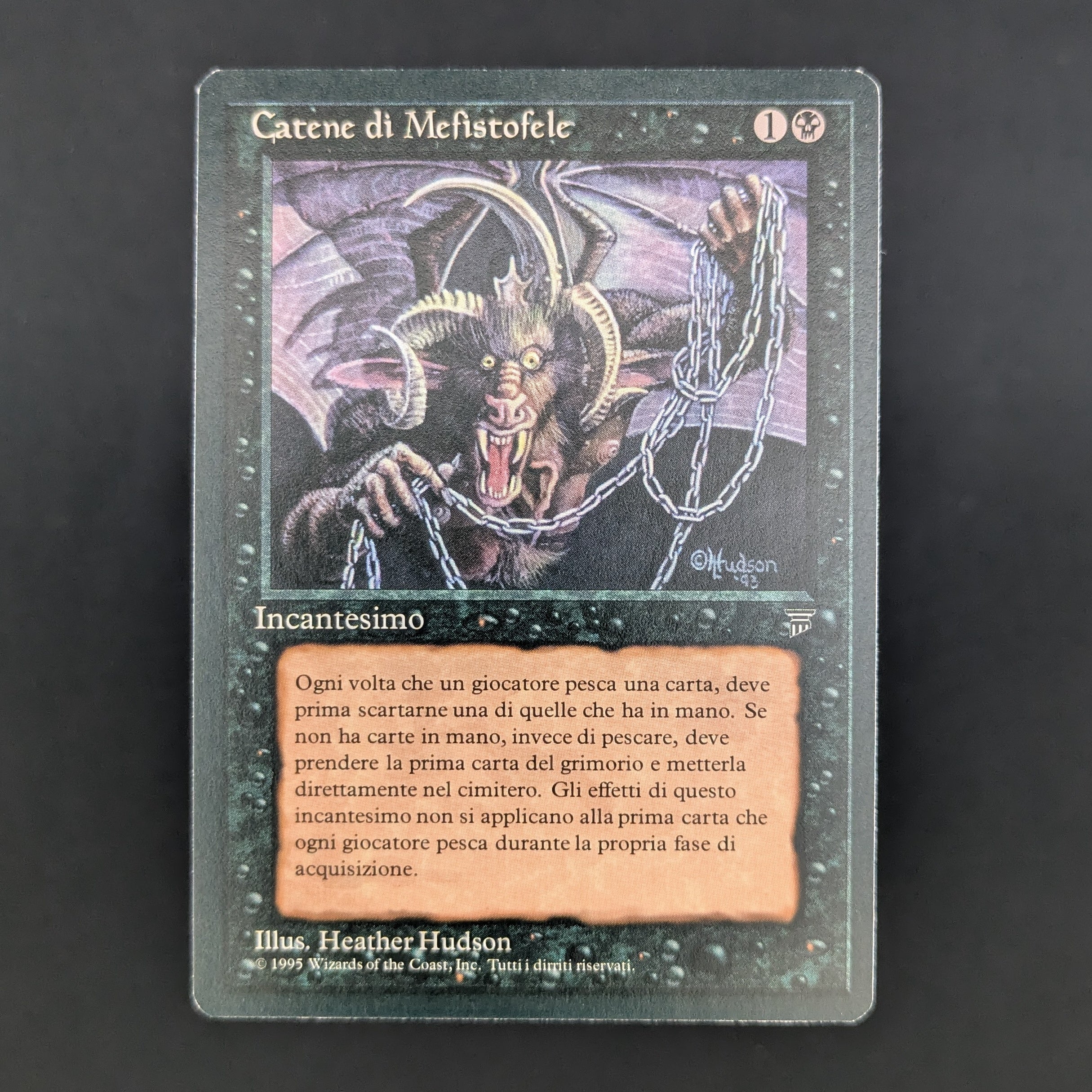 MTG Singles - Chains of Mephistopheles - Legends Italian - NM - 34888