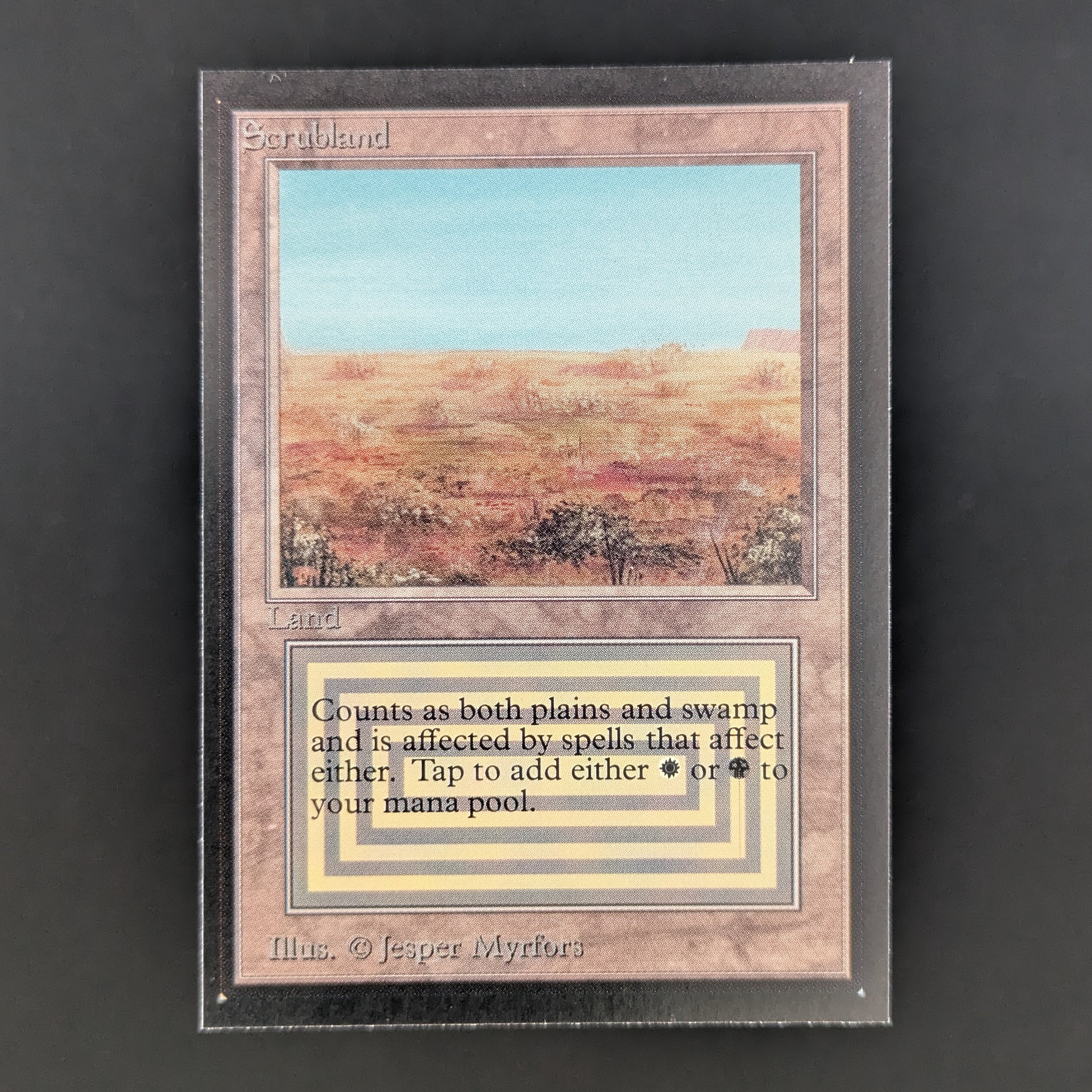 MTG Singles - Scrubland - Collectors' Edition - NM - 34950